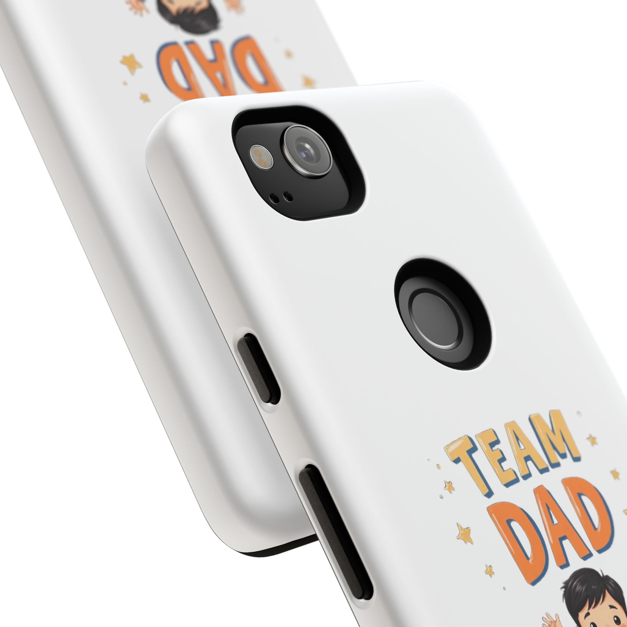 Team Dad Phone Case, Fun Gift for Fathers, Durable Phone Protector, Cute Dad Team Merchandise, Father's Day Special