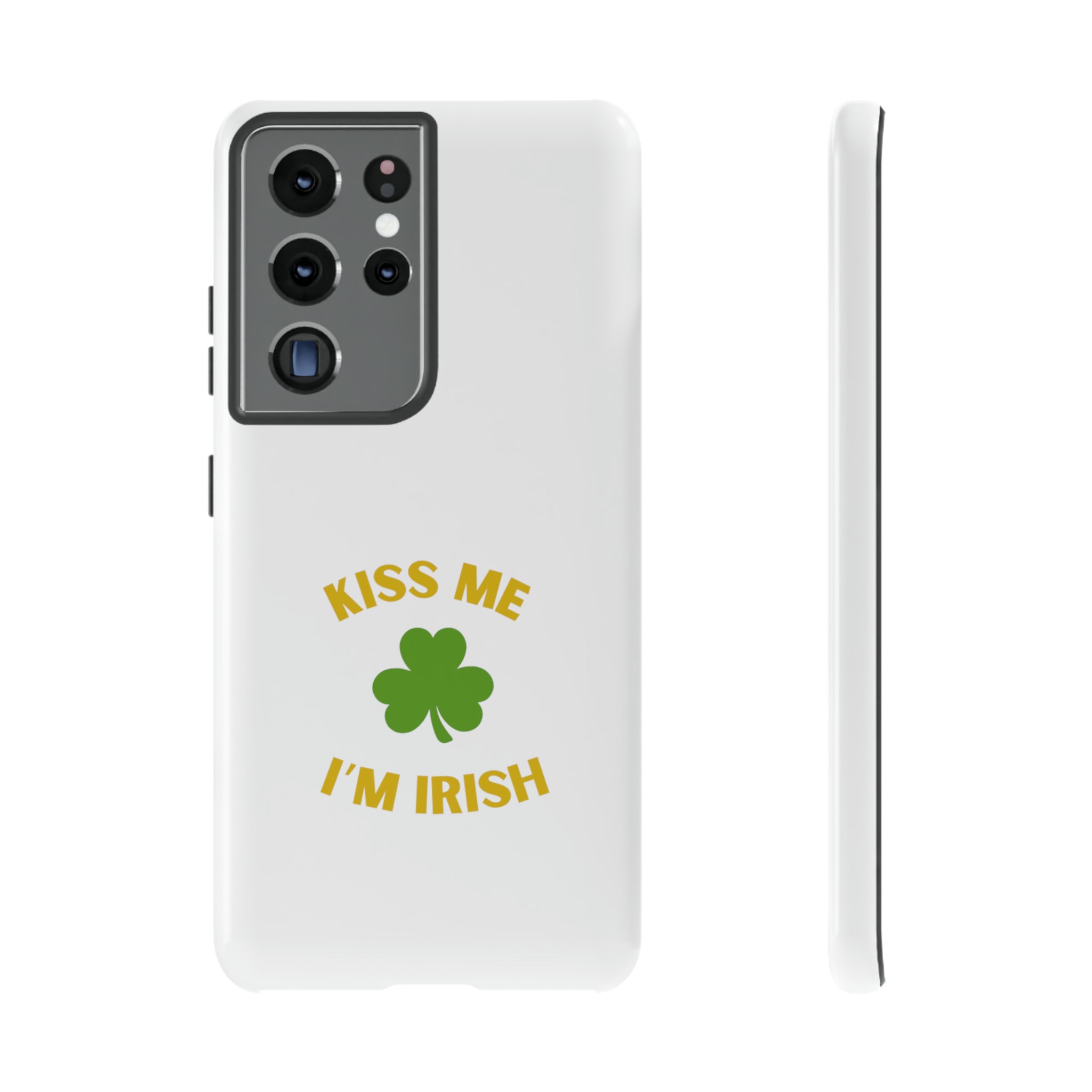 Kiss Me I'm Irish Tough Cases