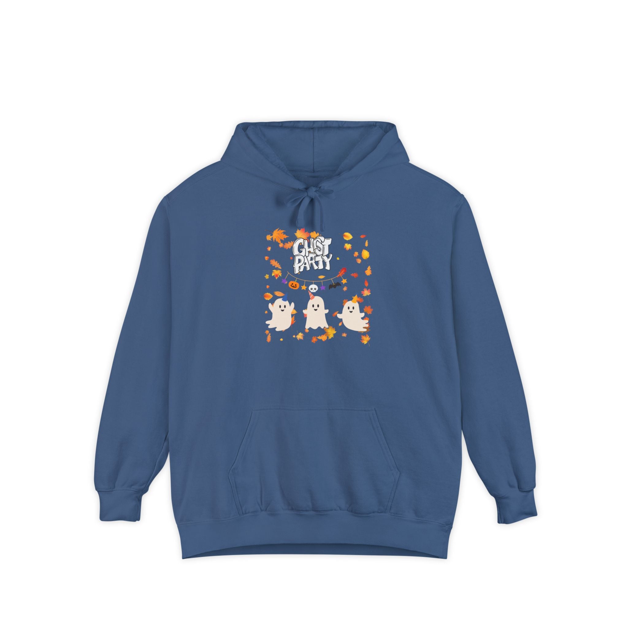 Ghost Party Unisex Garment-Dyed Hoodie