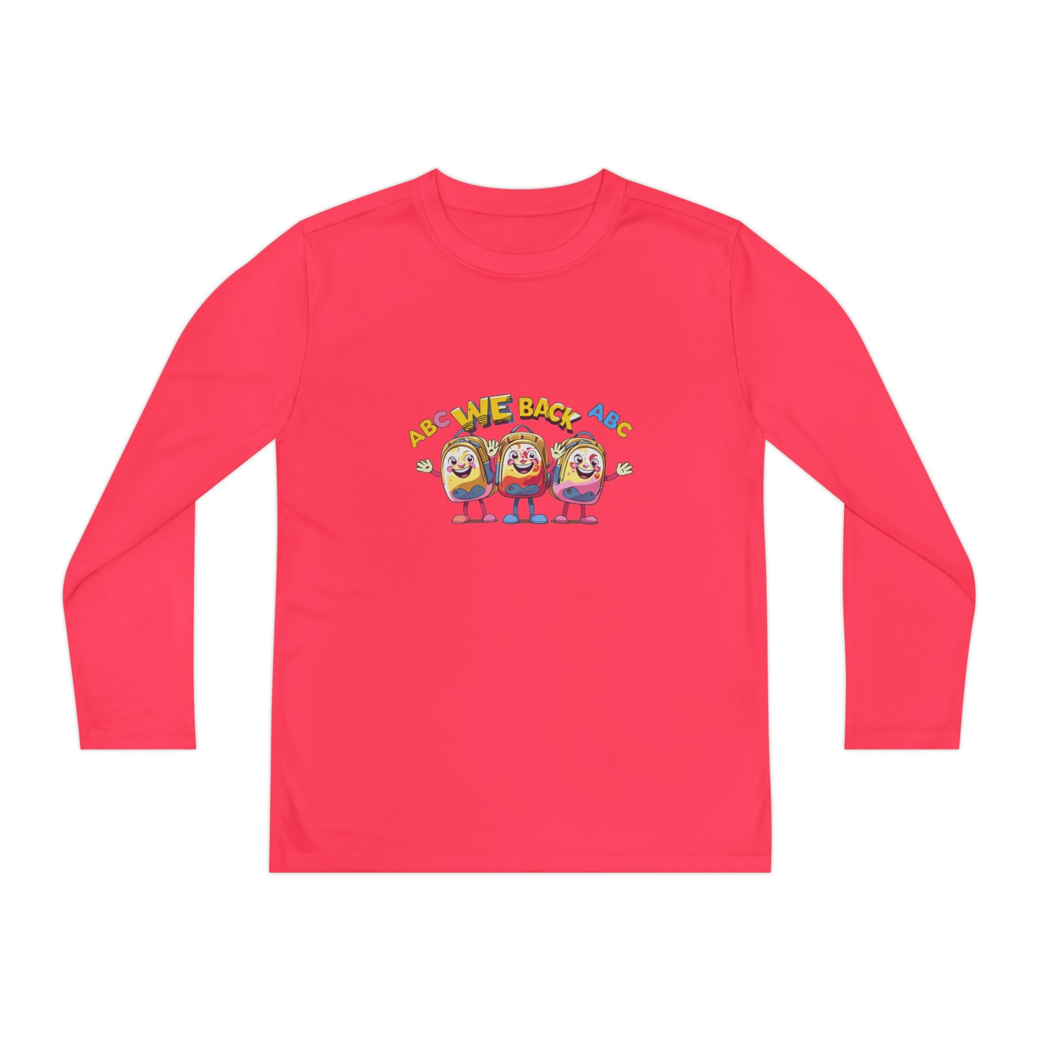 We Back Youth Long Sleeve Competitor Tee
