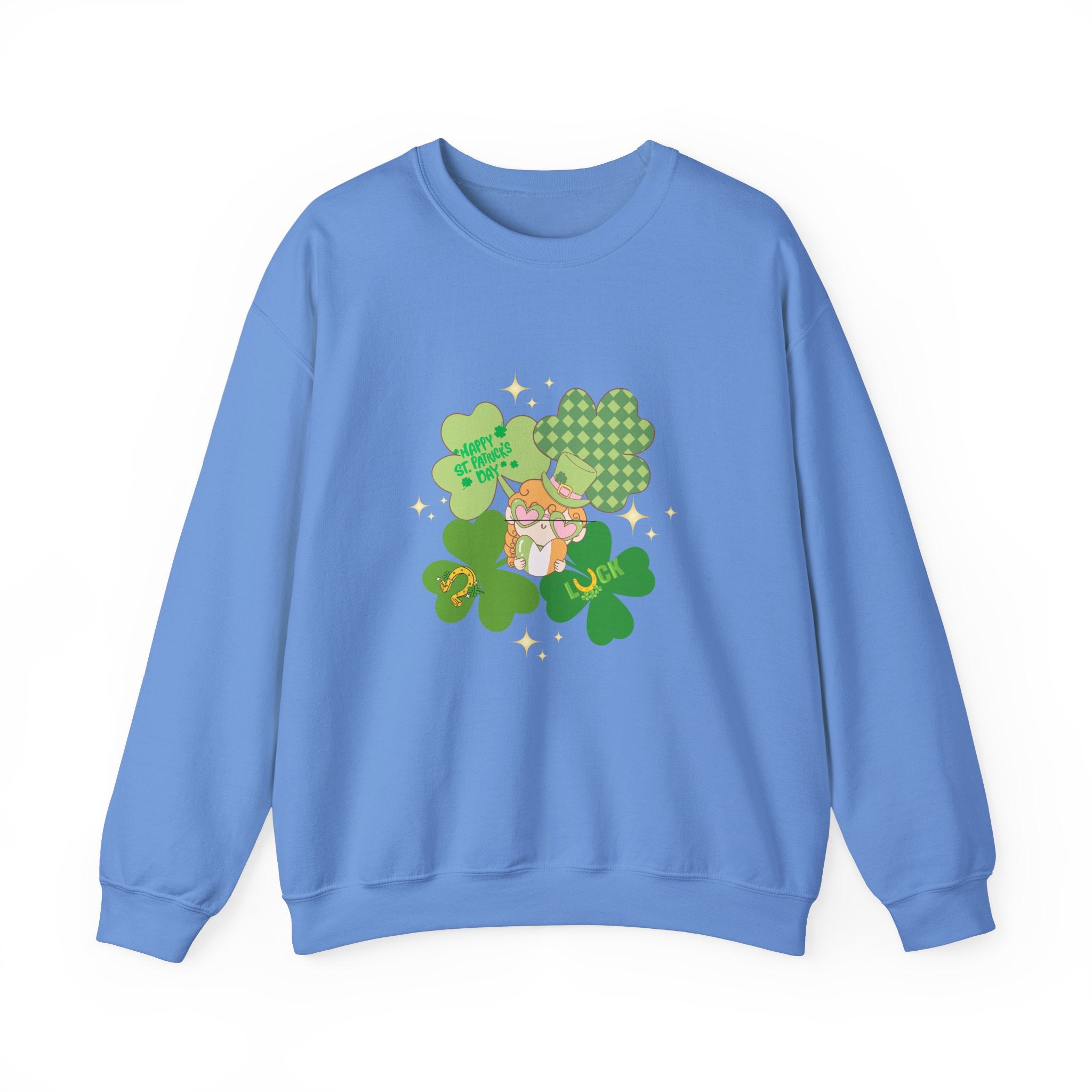 Retro St. Paddy's Day Unisex Heavy Blend™ Crewneck Sweatshirt