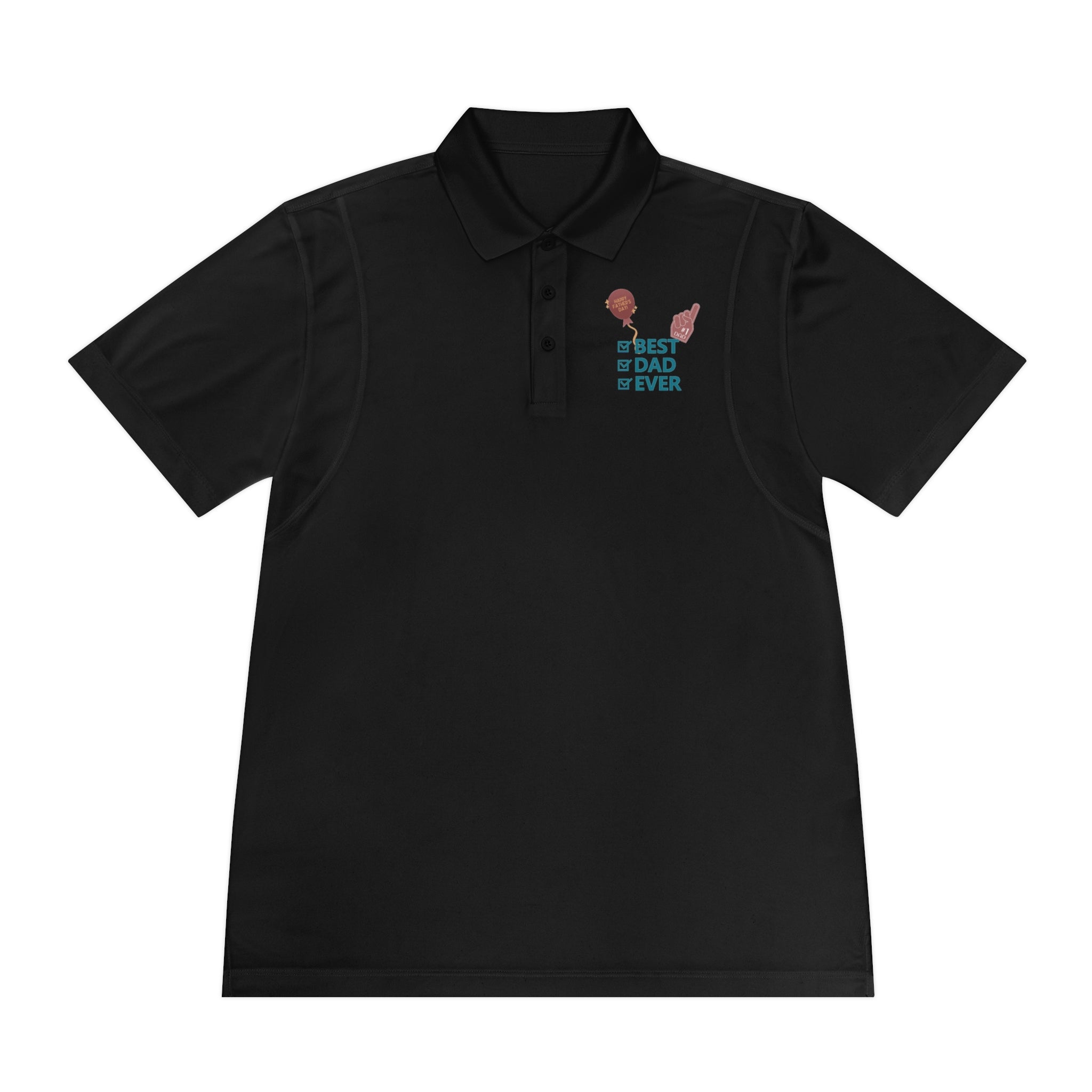 Best Dad Ever Men's Sport Polo Shirt