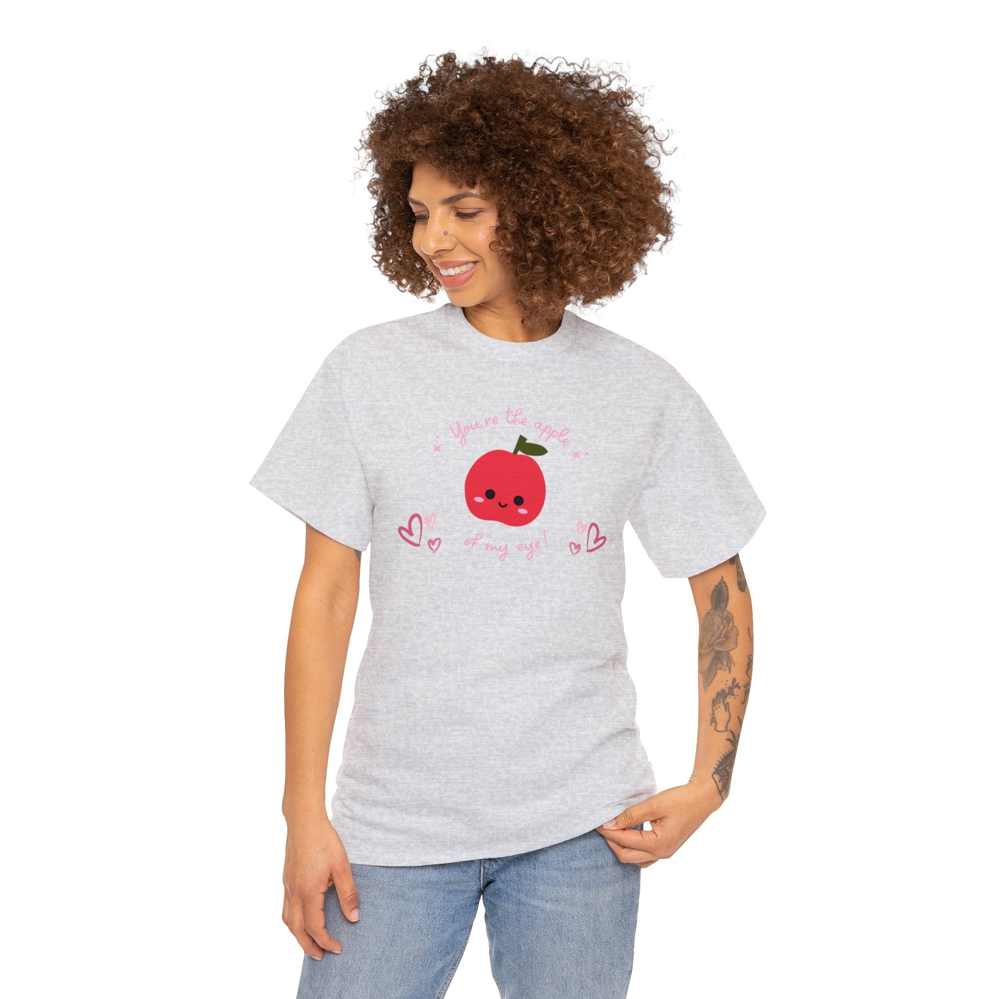 You Are The Apple Of My Eyes Unisex Heavy Cotton Tee