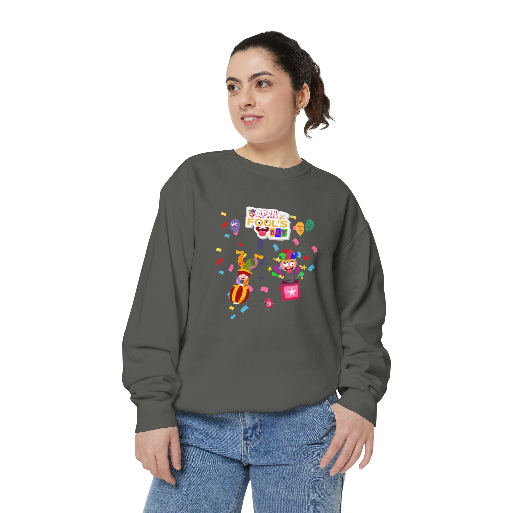 All April Fool's Day Garment-Dyed Sweatshirt