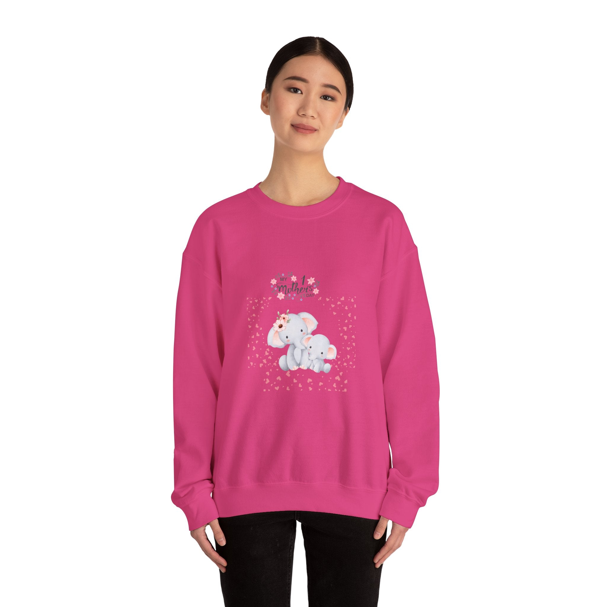 My 1st Mother's Day Unisex Heavy Blend™ Crewneck