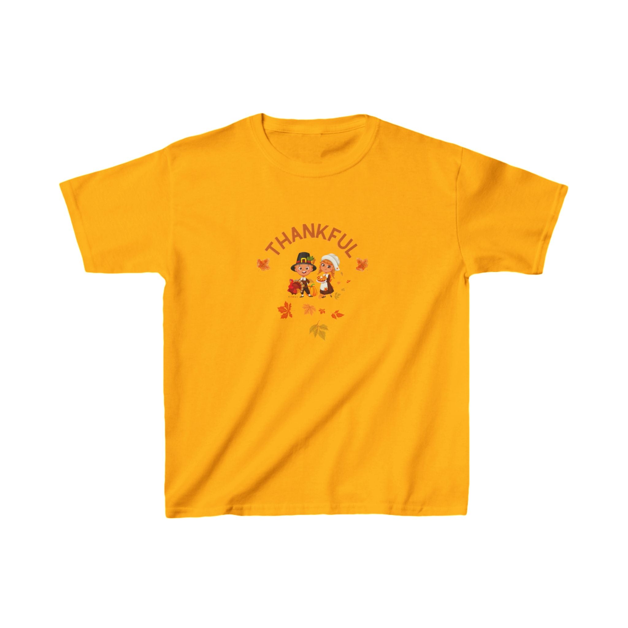 Pilgrims Turkey Day Kids Heavy Cotton™ Tee