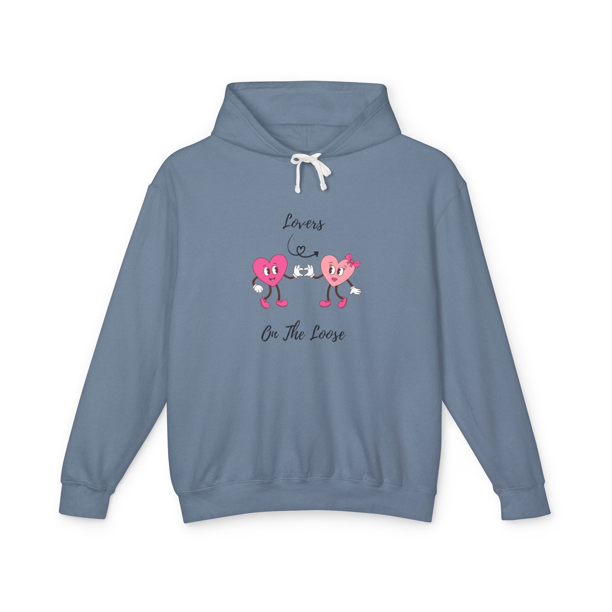 Lovers On The Loose Unisex Lightweight Hooded Sweatshirt