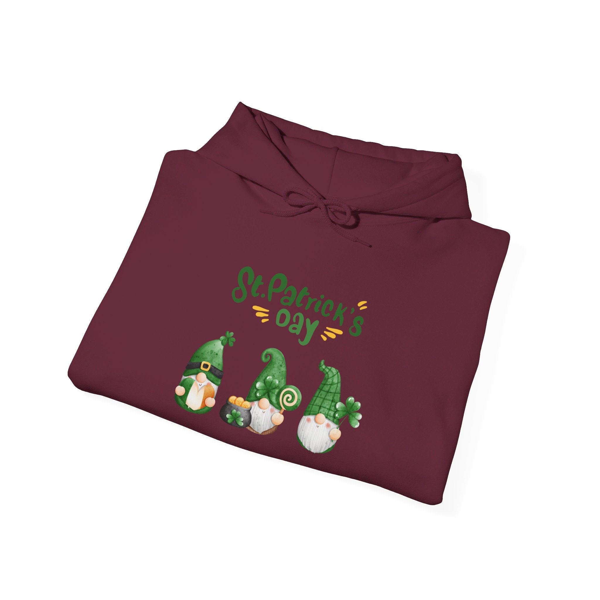 St Patty's Day Gnome Unisex Heavy Blend™ Hooded Sweatshirt