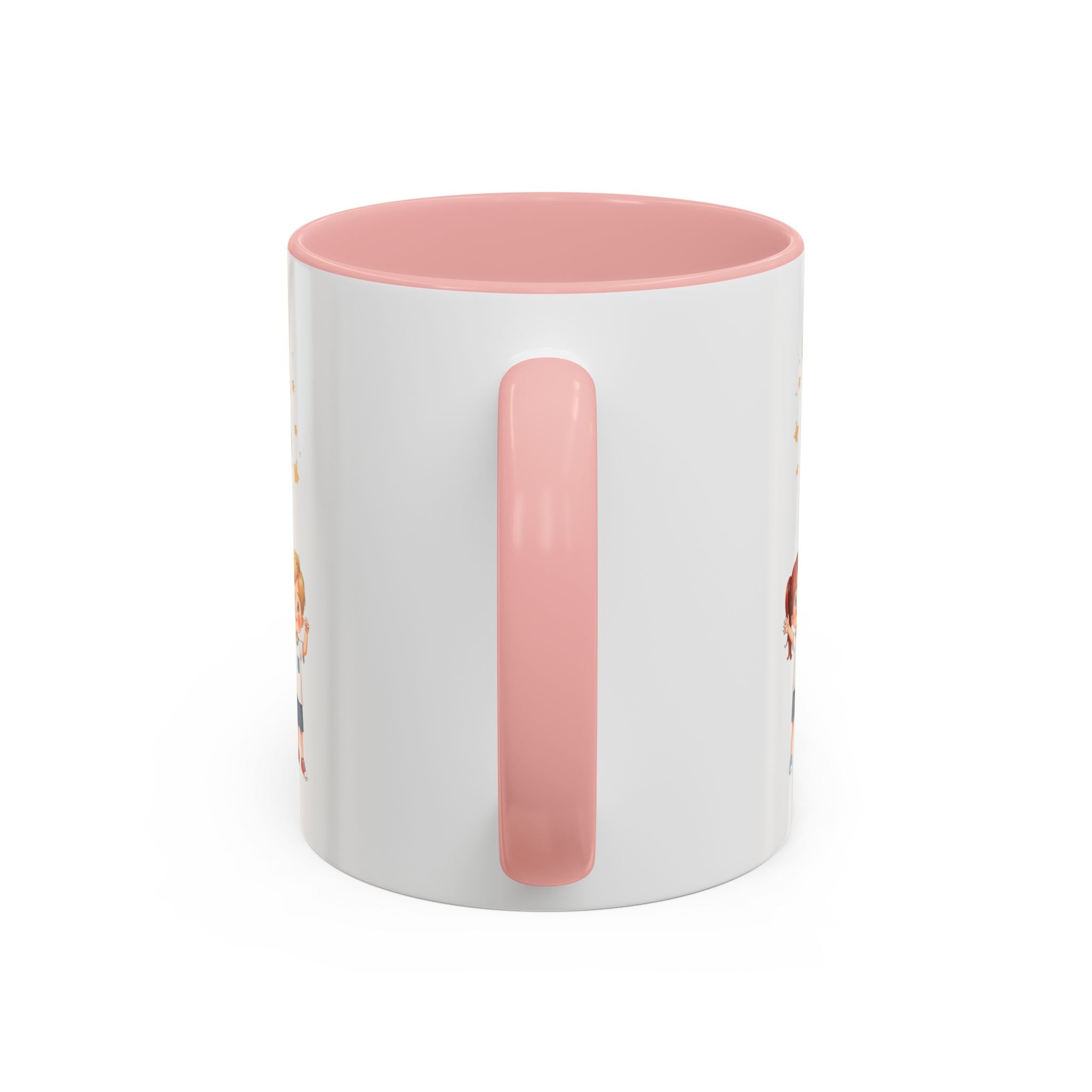 Team Dad Accent Coffee Mug