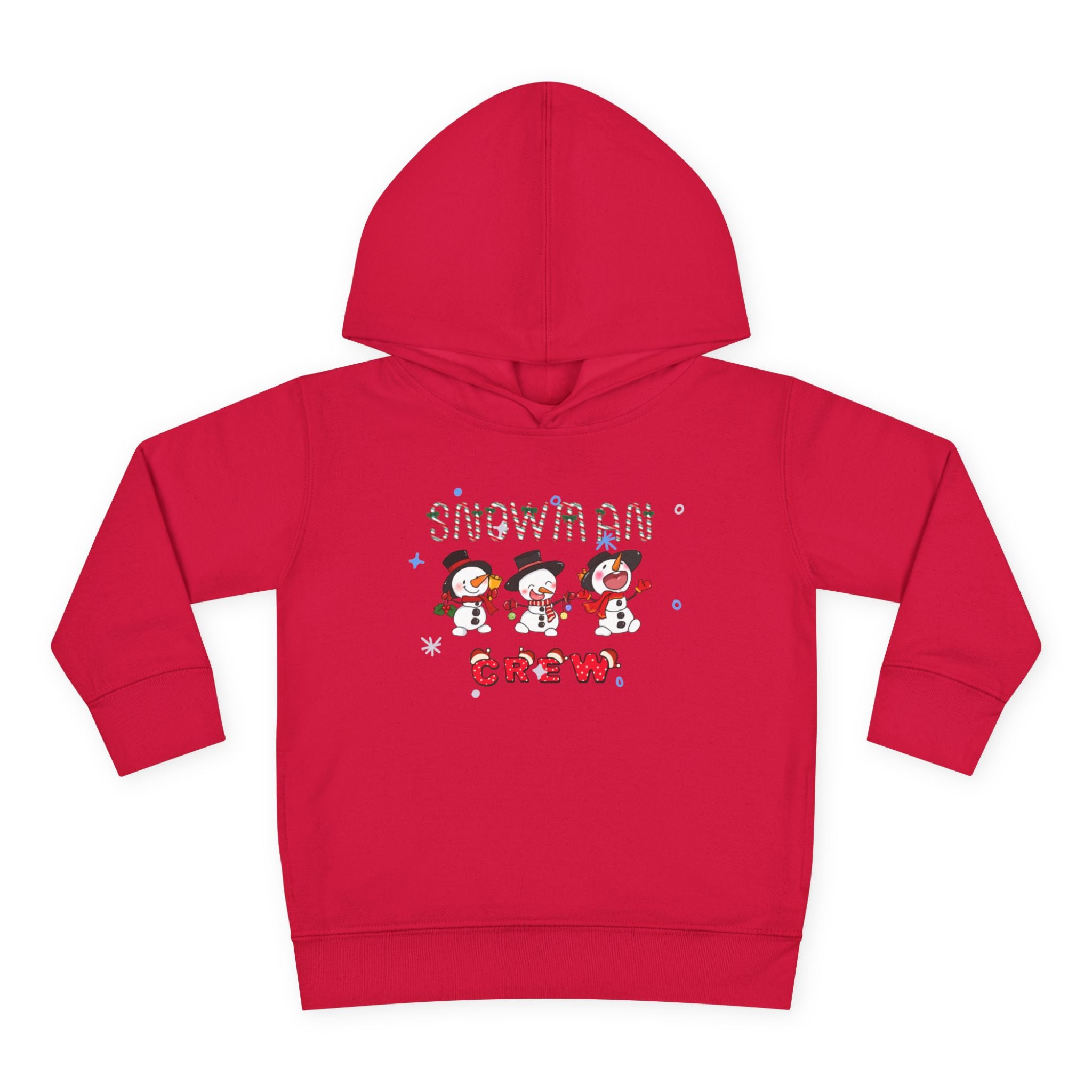 Snowman Crew Toddler Pullover Fleece Hoodie