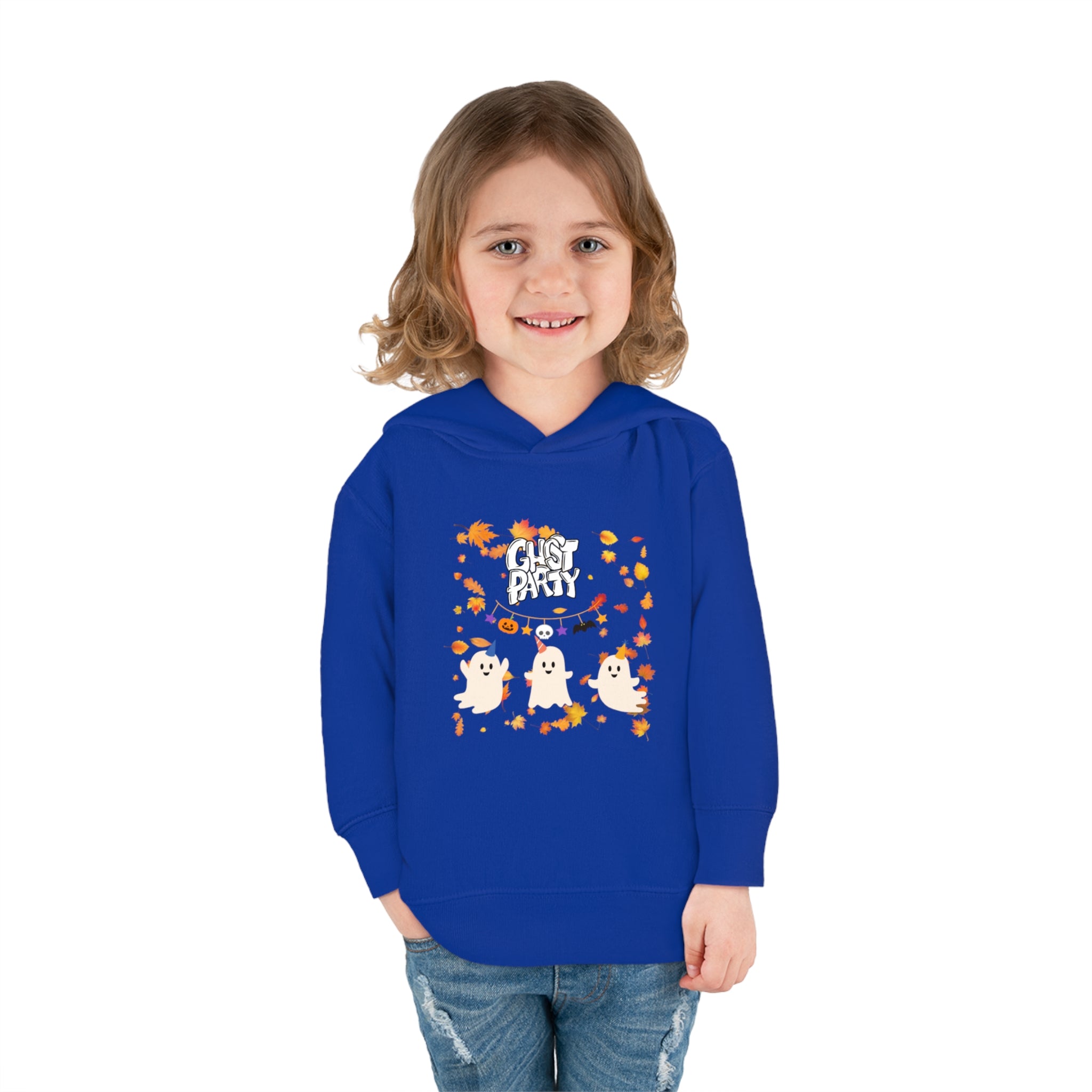 Ghost Party Toddler Pullover Fleece Hoodie