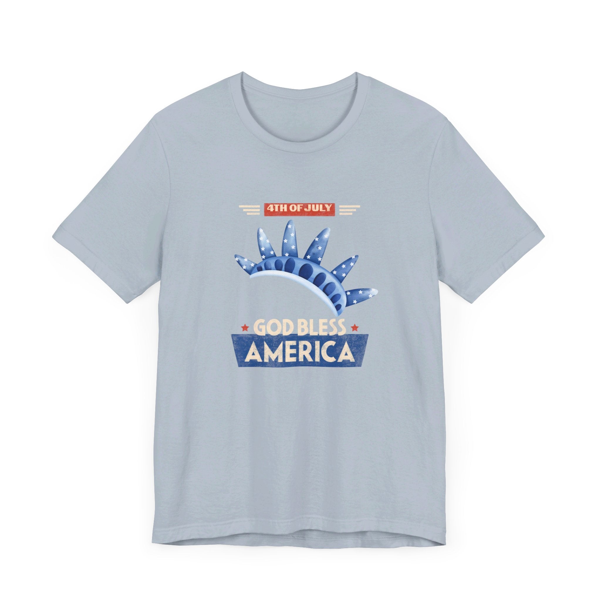 God Bless America Unisex Jersey Short Sleeve Tee