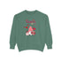 Gnome Valentine's Day Unisex Garment-Dyed Sweatshirt