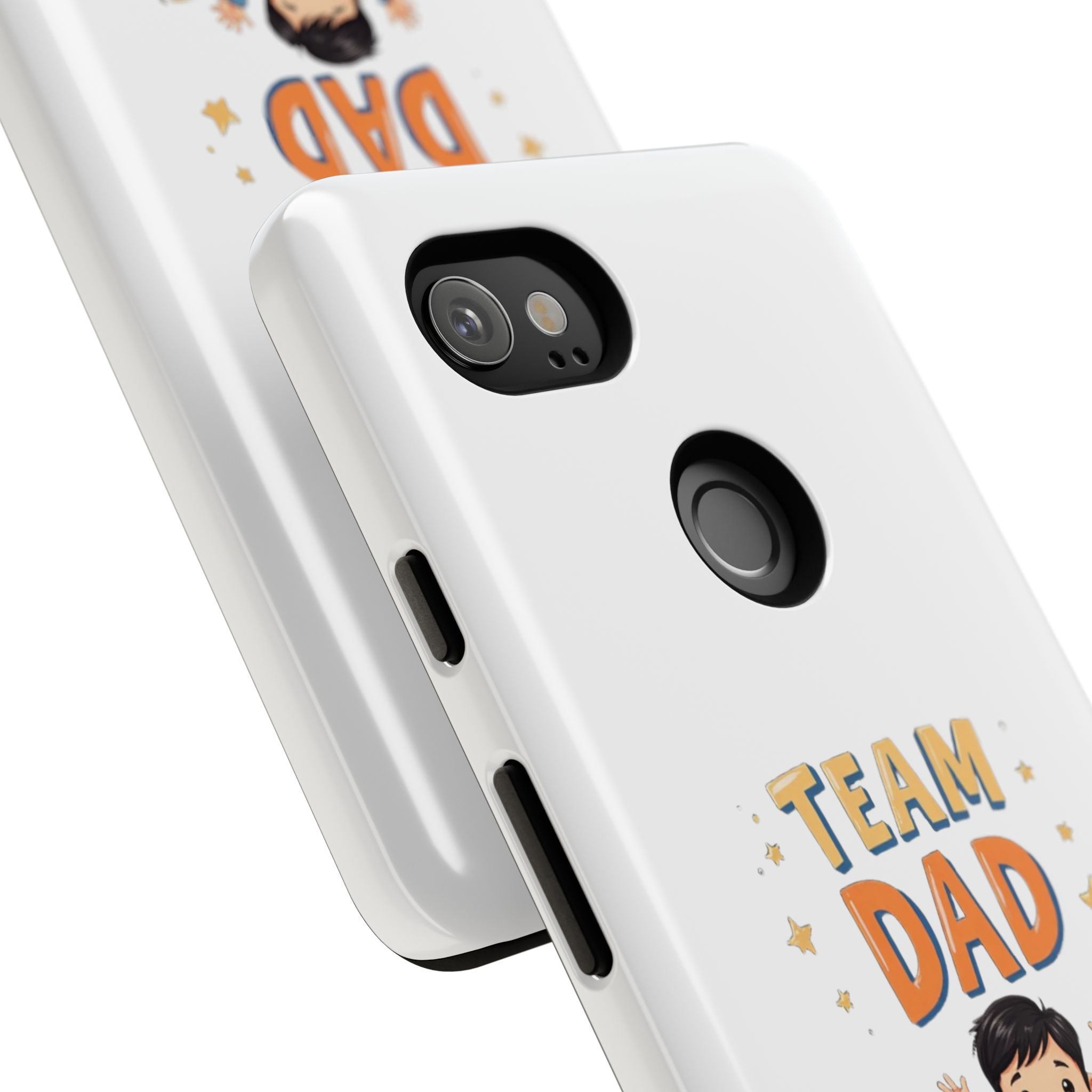Team Dad Phone Case, Fun Gift for Fathers, Durable Phone Protector, Cute Dad Team Merchandise, Father's Day Special