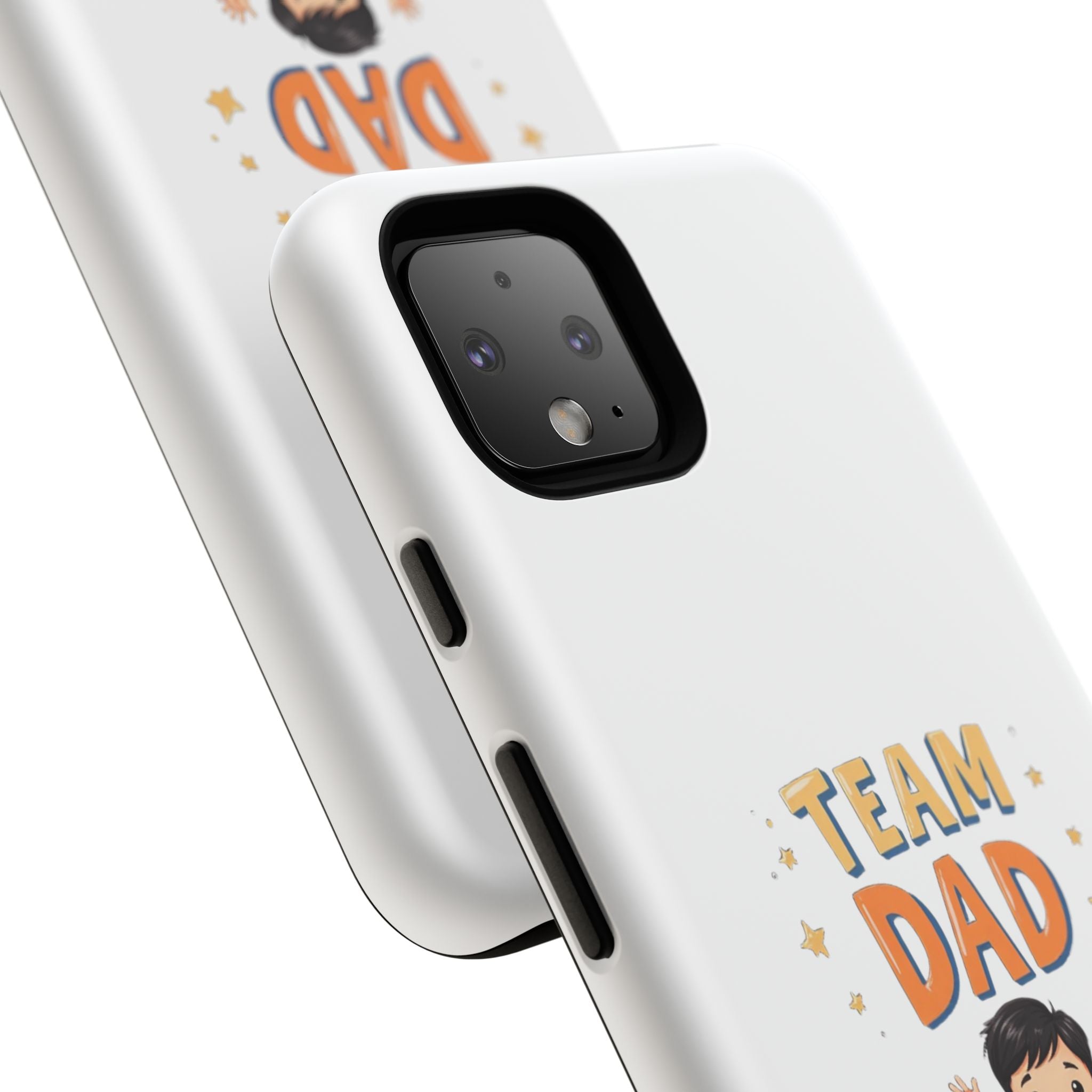 Team Dad Phone Case, Fun Gift for Fathers, Durable Phone Protector, Cute Dad Team Merchandise, Father's Day Special