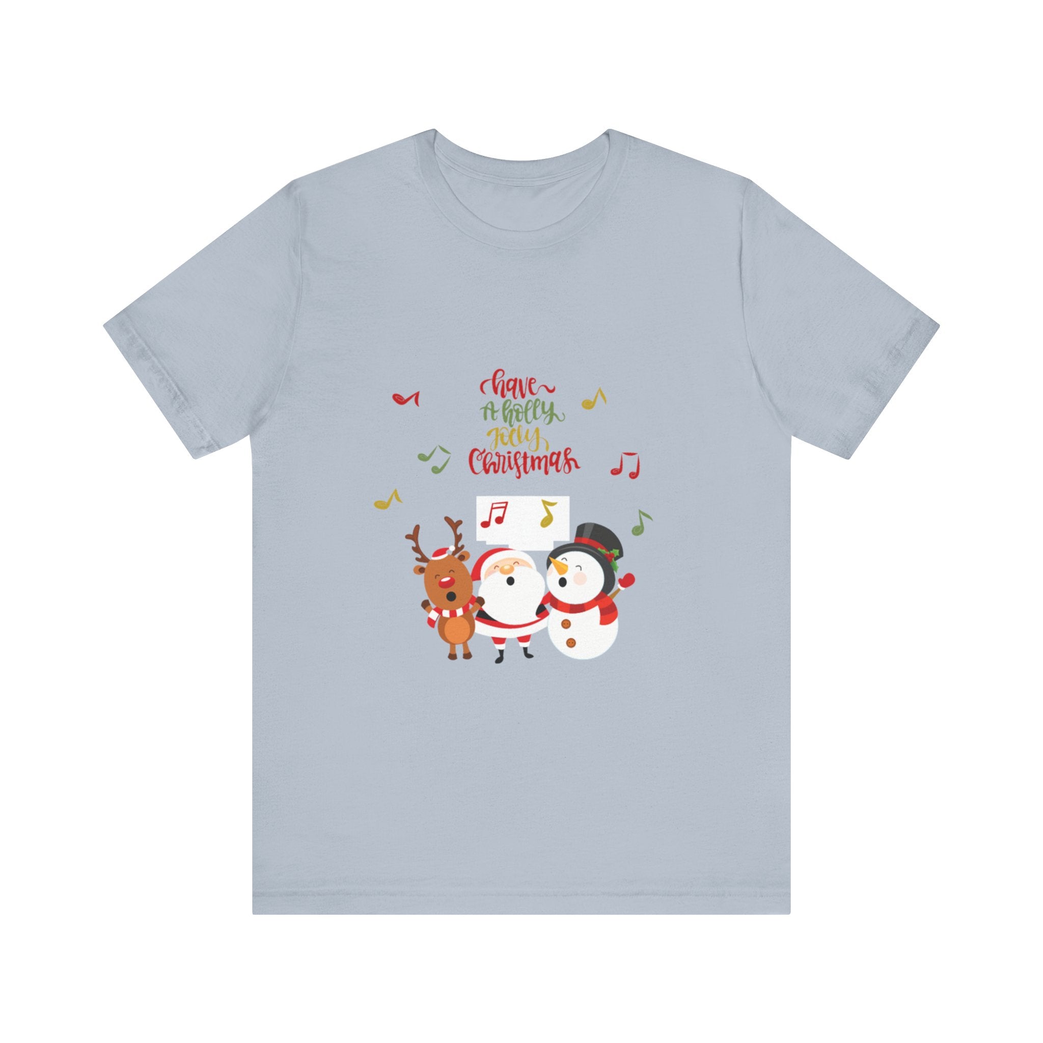 Have A Holly Jolly Christmas Unisex Jersey Short Sleeve Tee