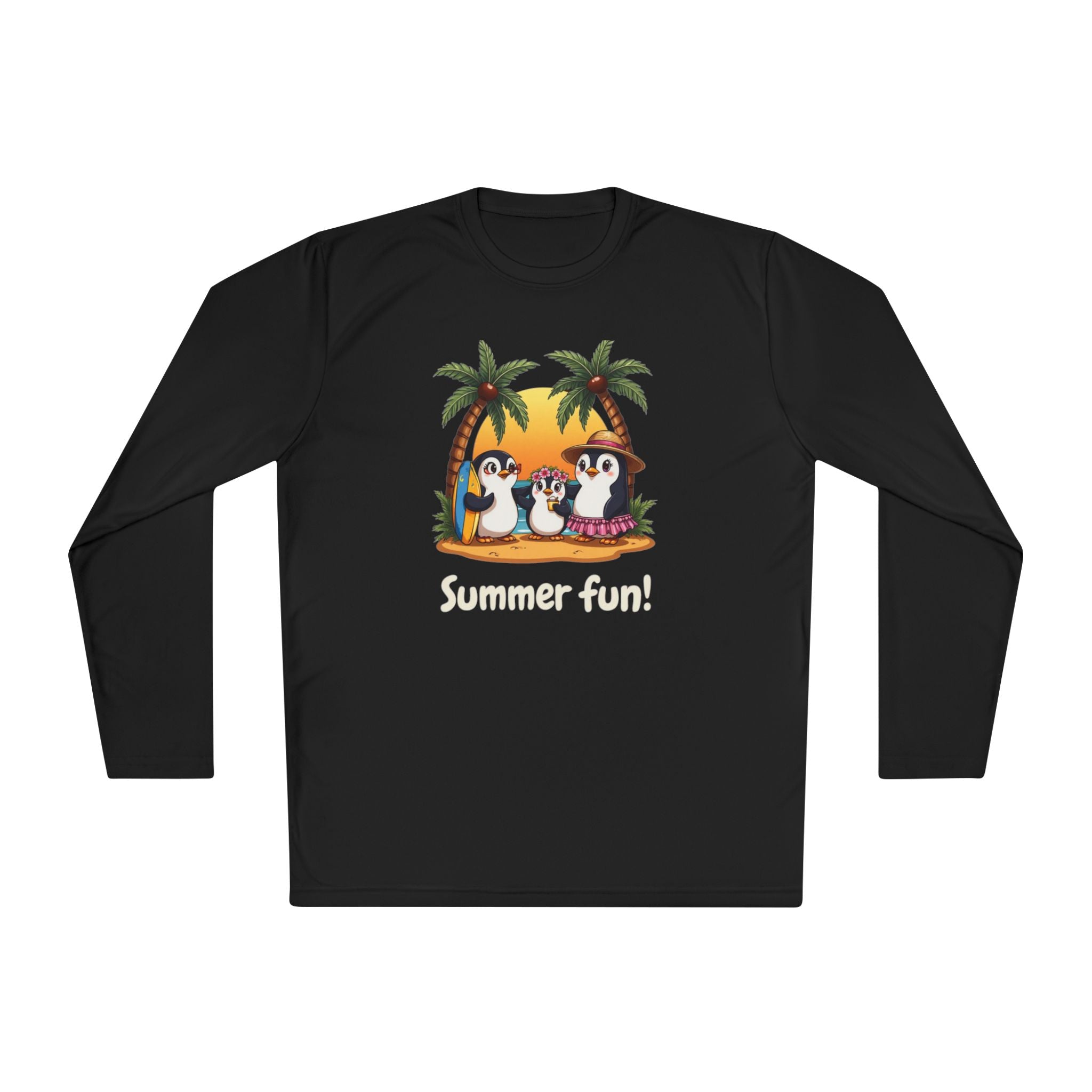 Summer Fun Unisex Lightweight Long Sleeve Tee