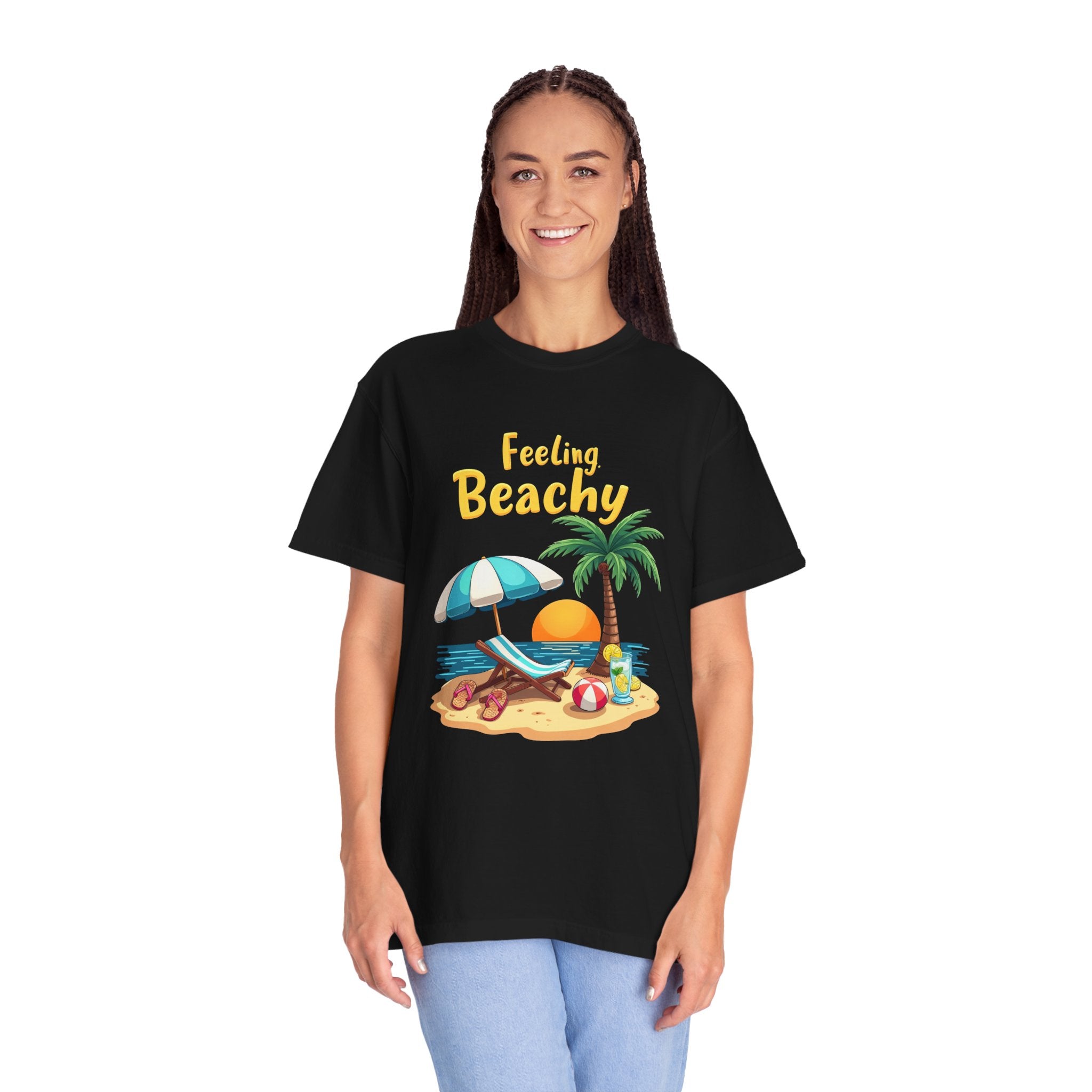 Feeling Beachy Tee, Unisex Casual Wear