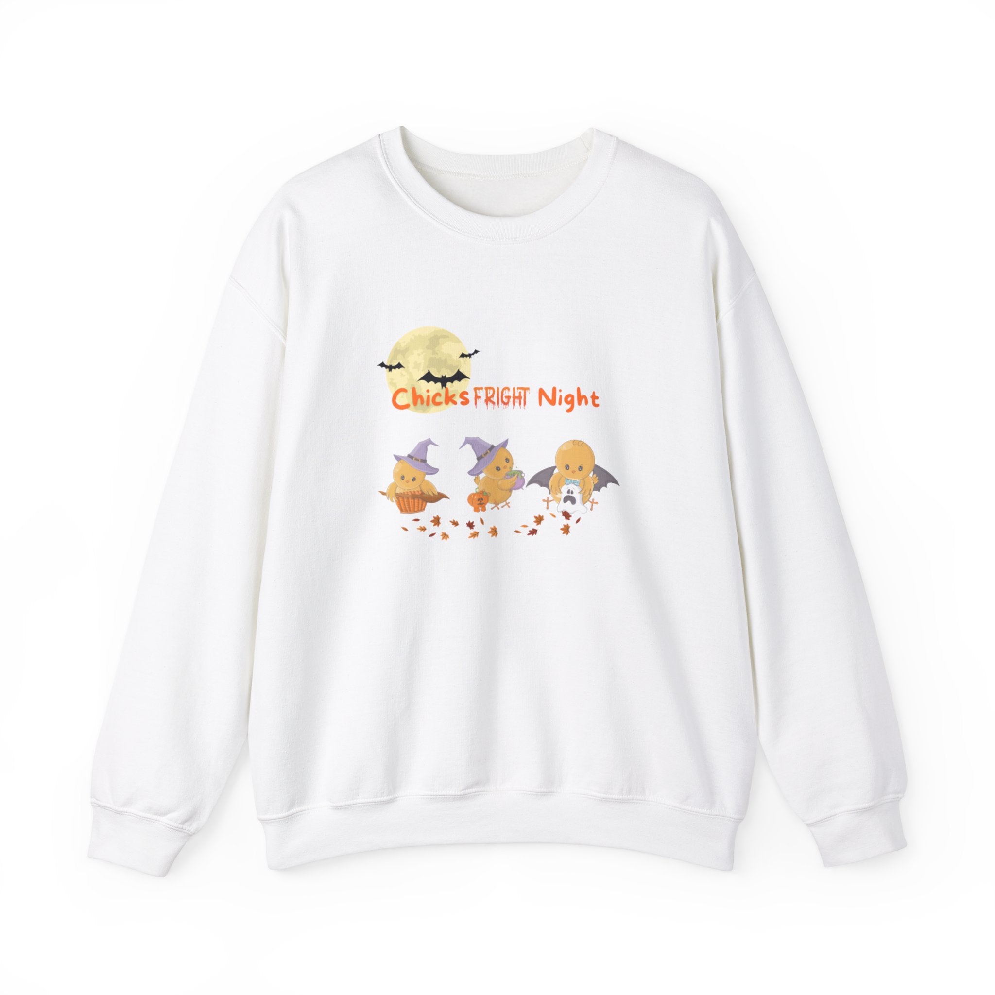 Chicks Fright Night Unisex Heavy Blend™ Crewneck Sweatshirt