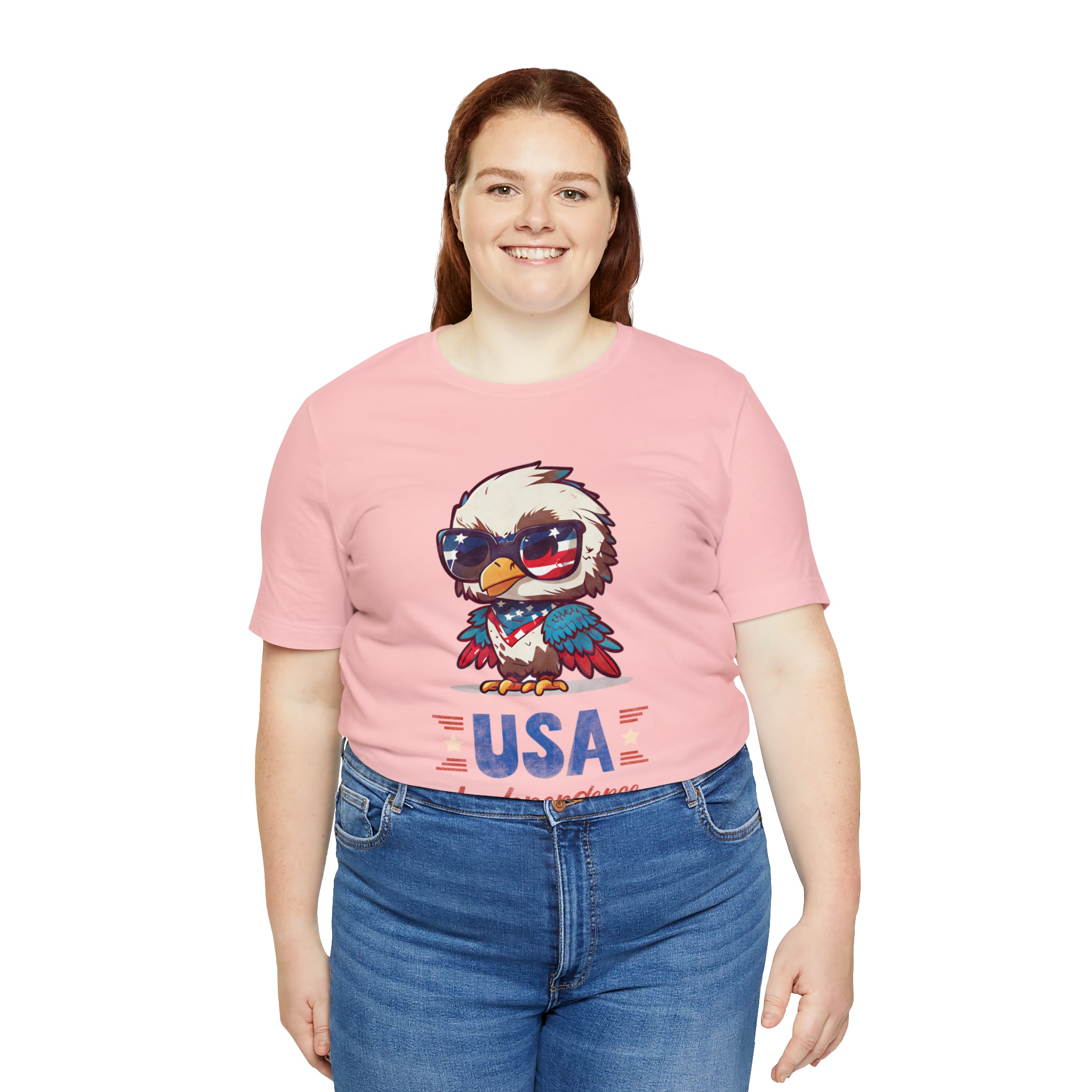 USA Independence Day Unisex Jersey Short Sleeve Tee