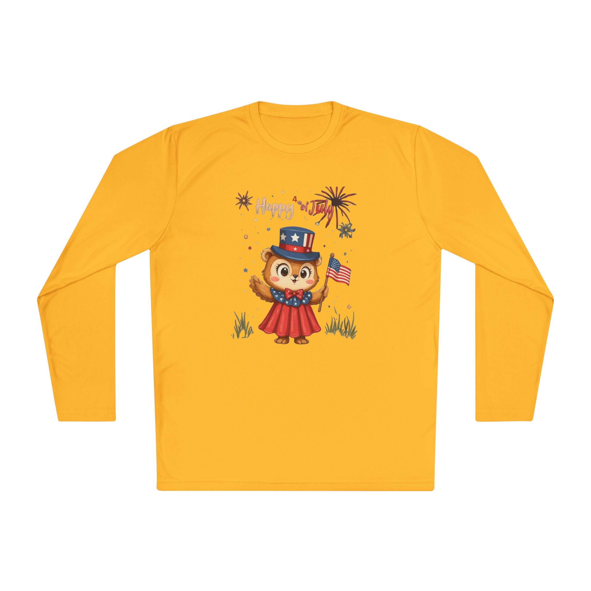 Happy Independence Day Long Sleeve Tee