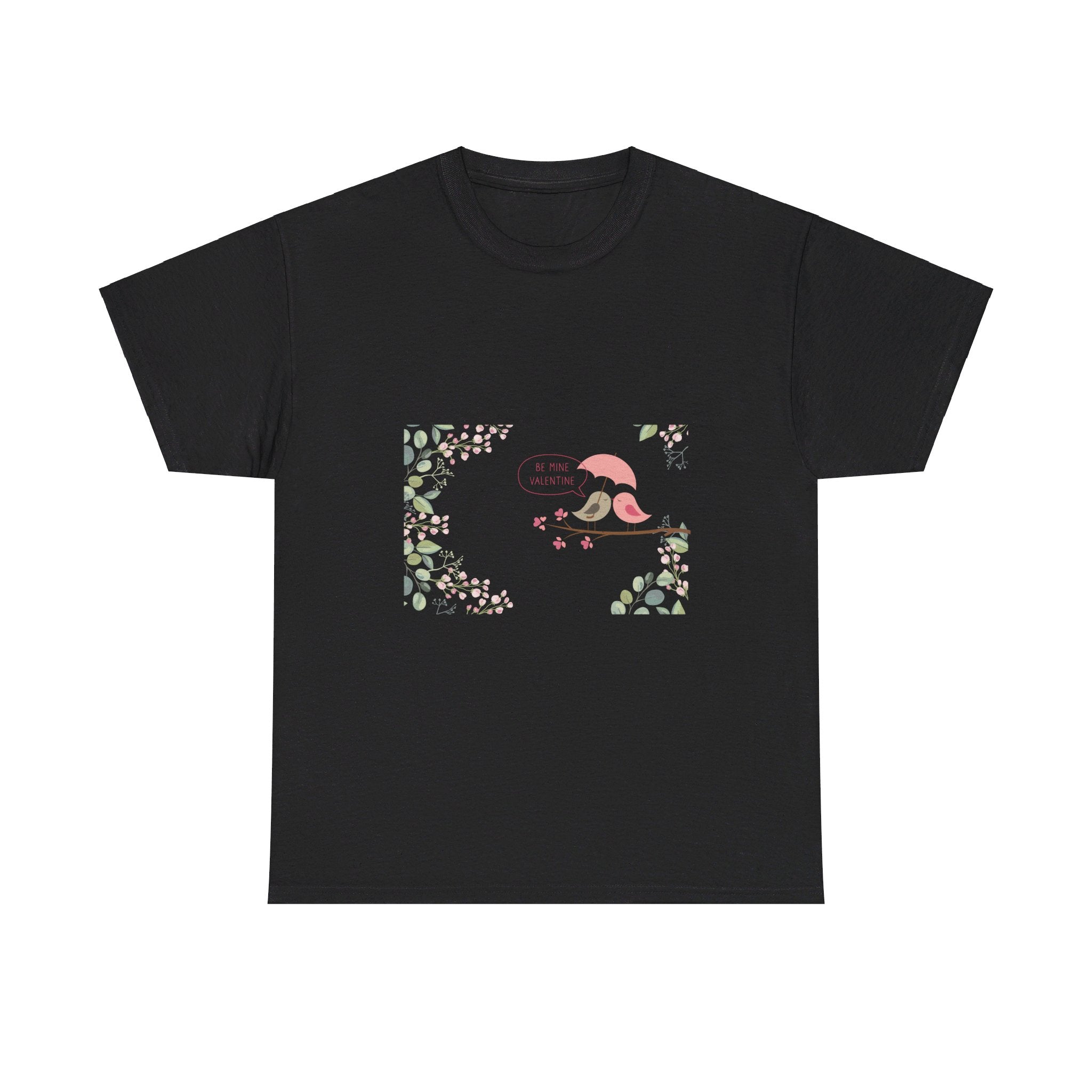 Happy Valentine's Day Lovers Unisex Heavy Cotton Tee