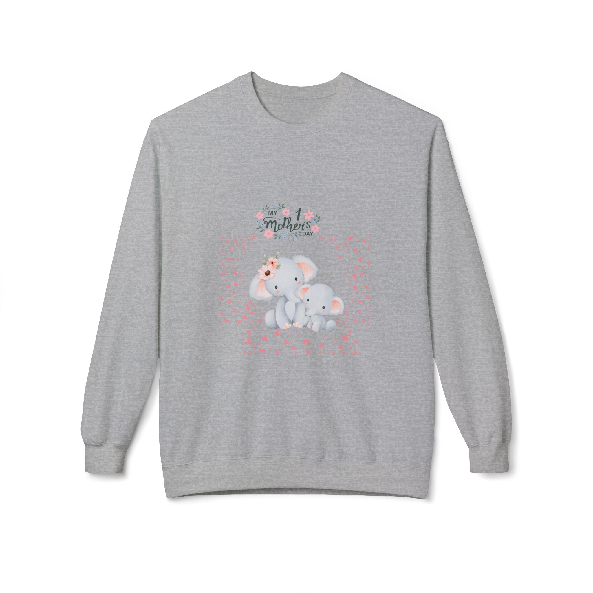My 1st Mother's Day Fleece Crewneck Sweatshirt