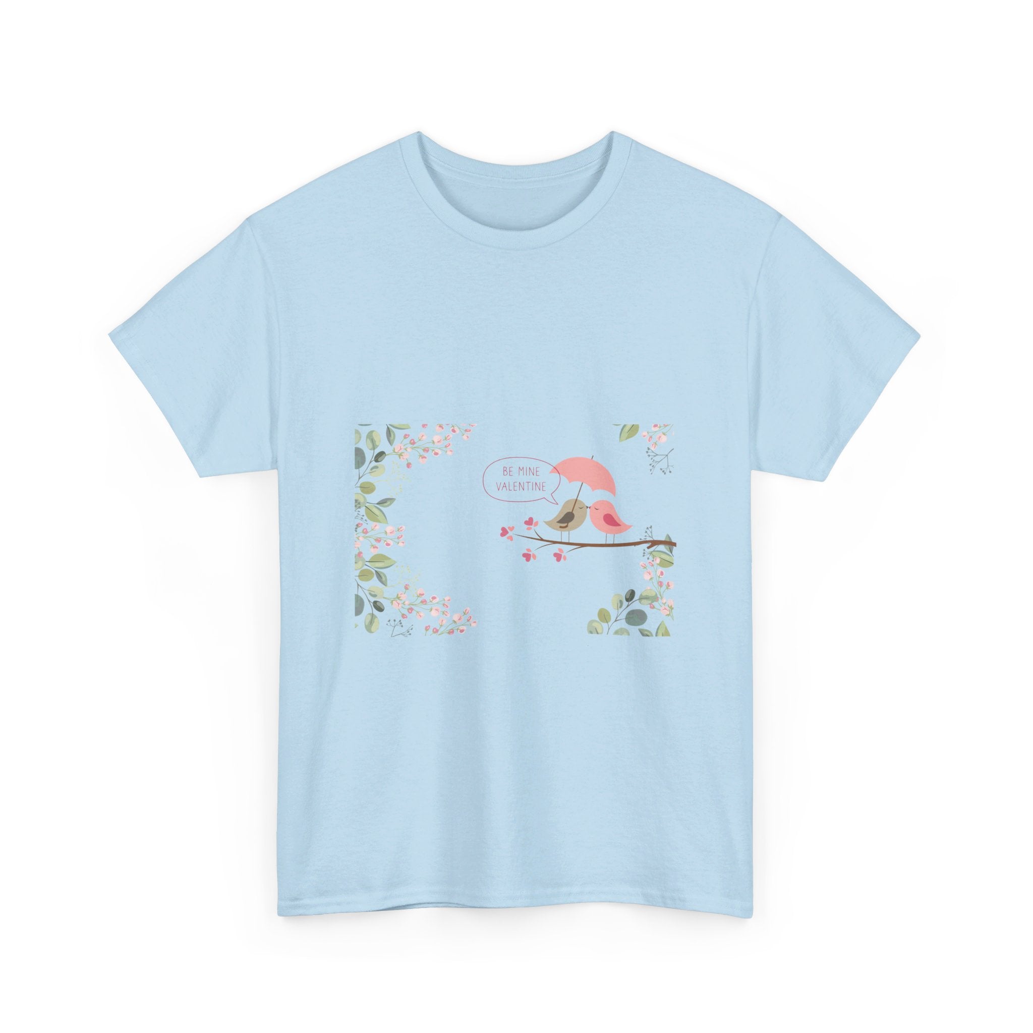 Happy Valentine's Day Lovers Unisex Heavy Cotton Tee