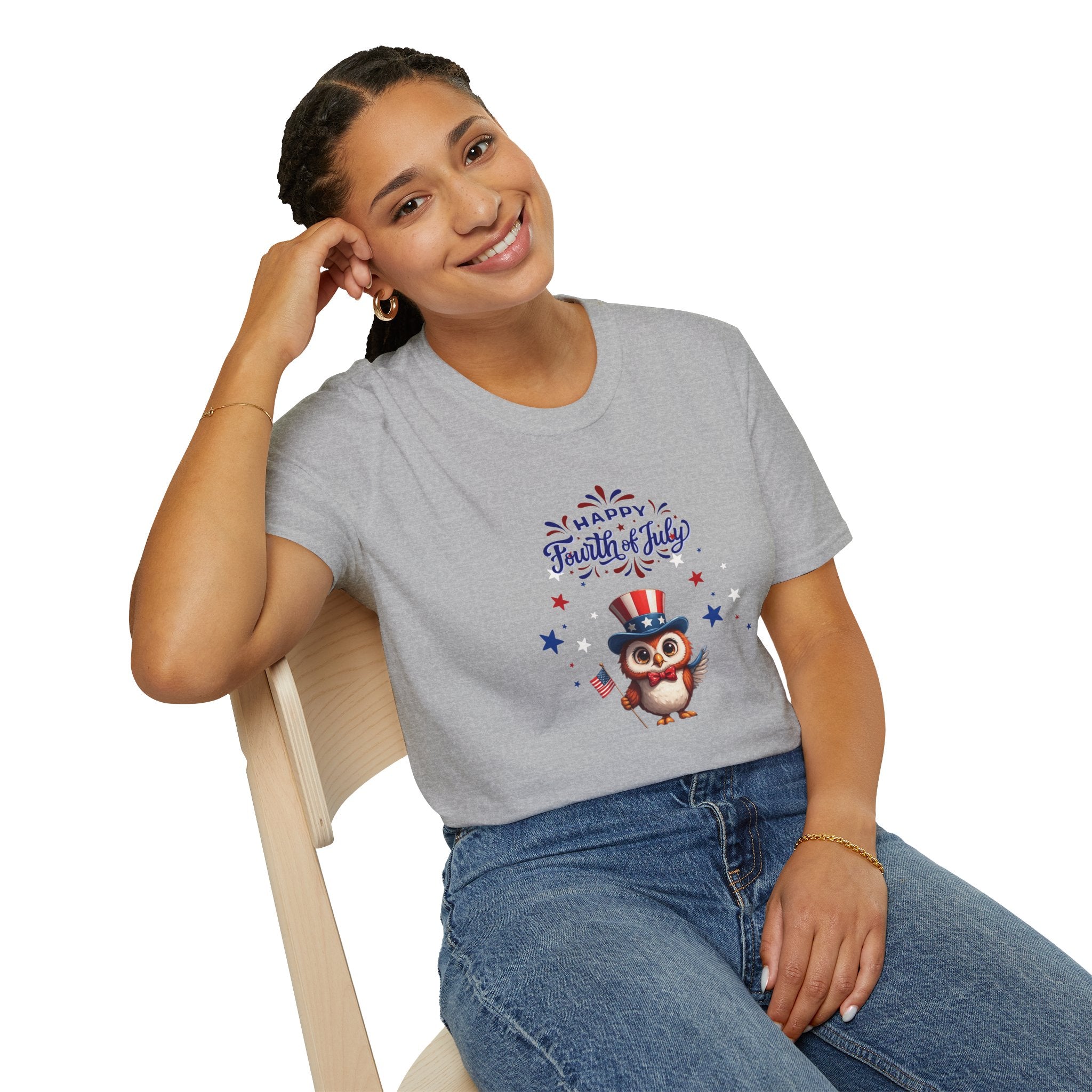 American Eagle Happy 4th of July Unisex T-shirt