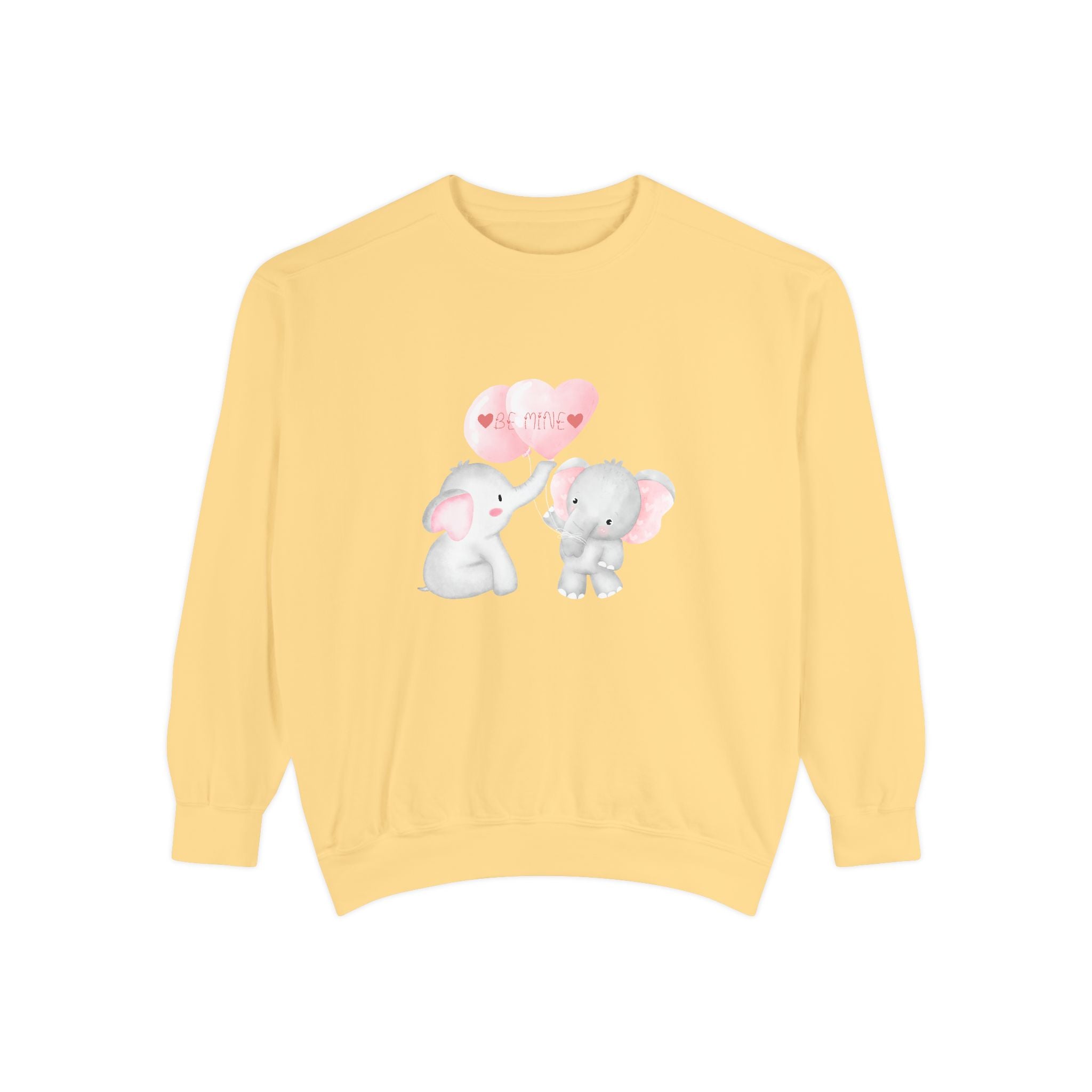 Be Mine Love Unisex Garment-Dyed Sweatshirt