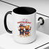 Happy 4th of July Teddy Bear Couple Coffee Mug
