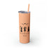 It's The Season of the Witch Skinny Tumbler with Straw, 20oz