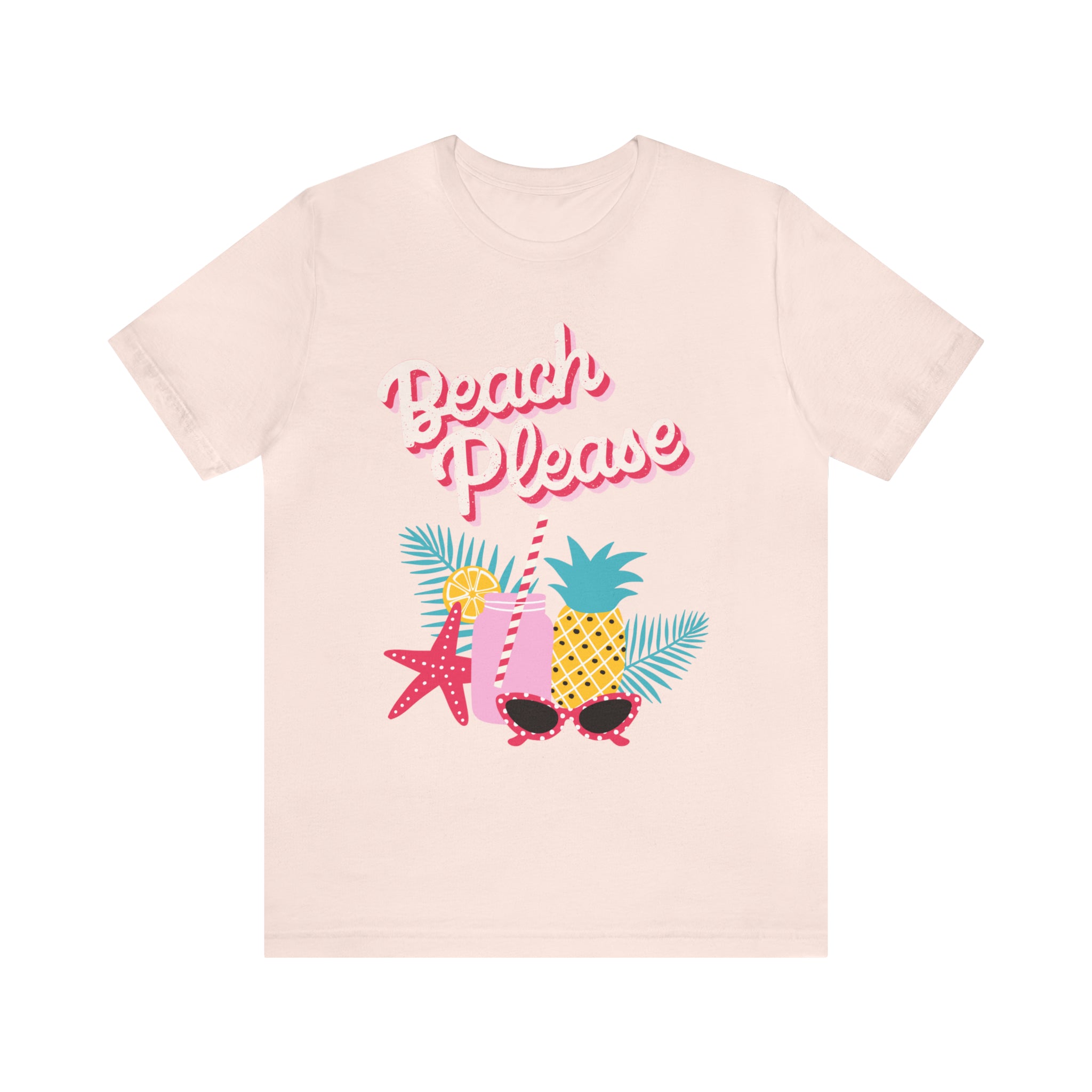 Beach Please Unisex Jersey Short Sleeve Tee