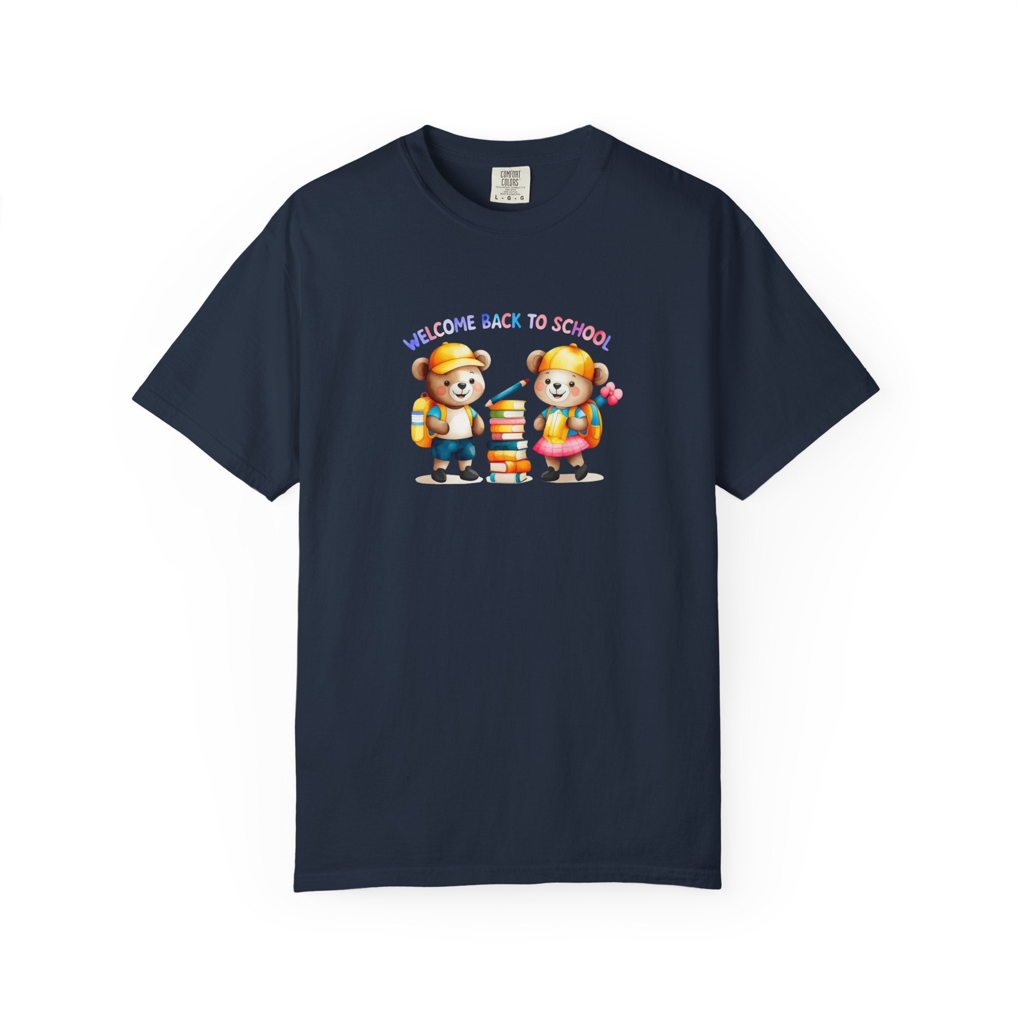 Welcome Back to School Unisex Garment-Dyed T-Shirt