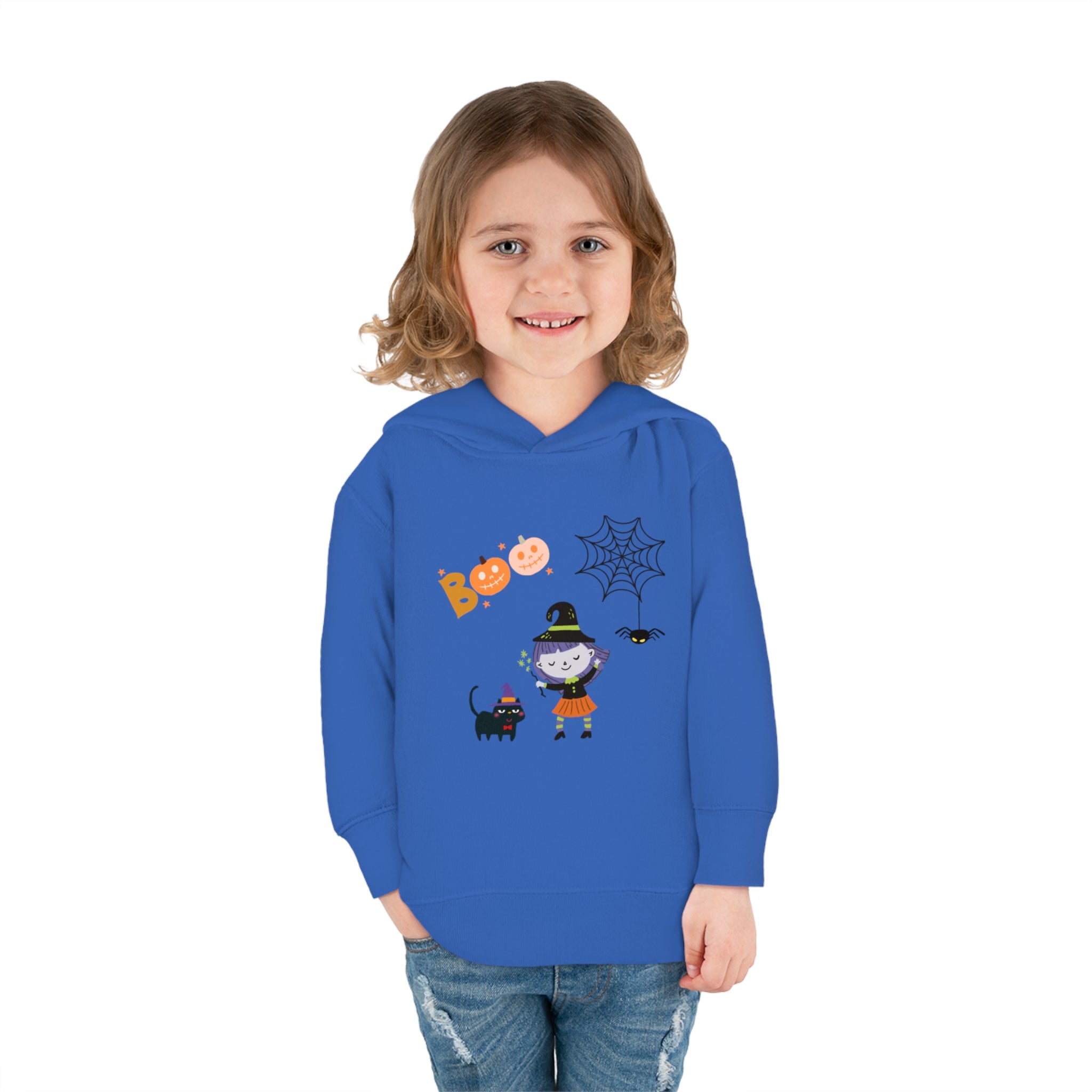 Boo Party Toddler Pullover Fleece Hoodie