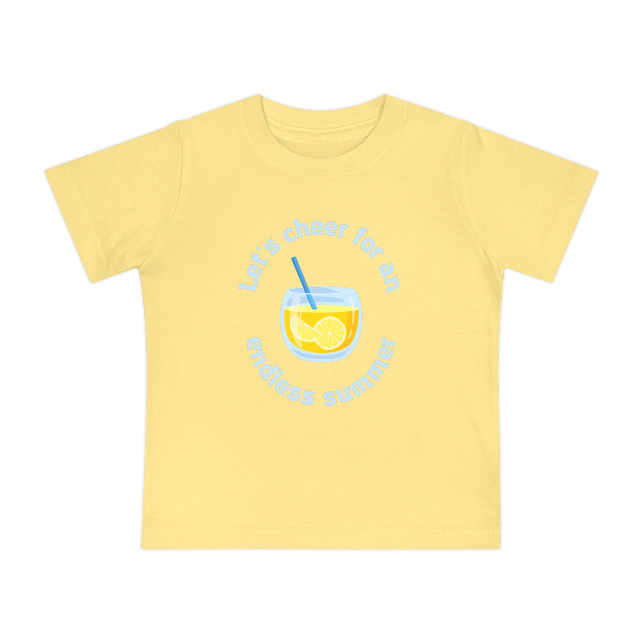 Let's Cheer For An Endless Summer Baby Short Sleeve T-Shirt