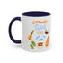 Summertime Fun Accent Coffee Mug (11, 15oz)