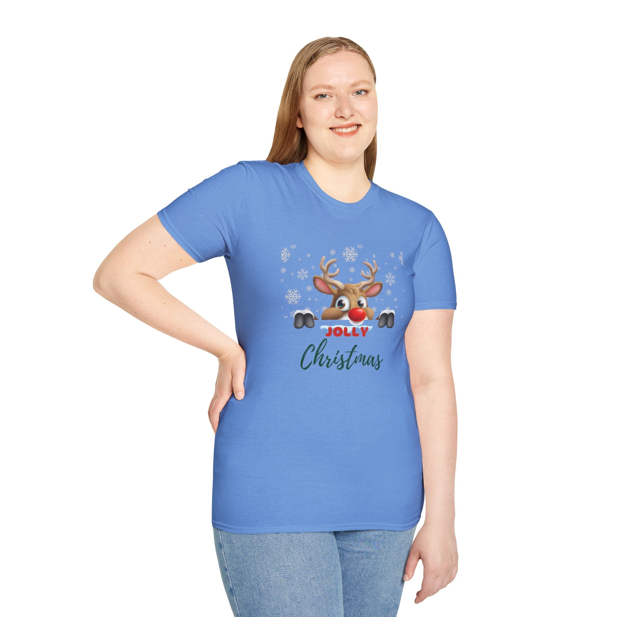 Jolly Christmas Unisex Softstyle T-Shirt