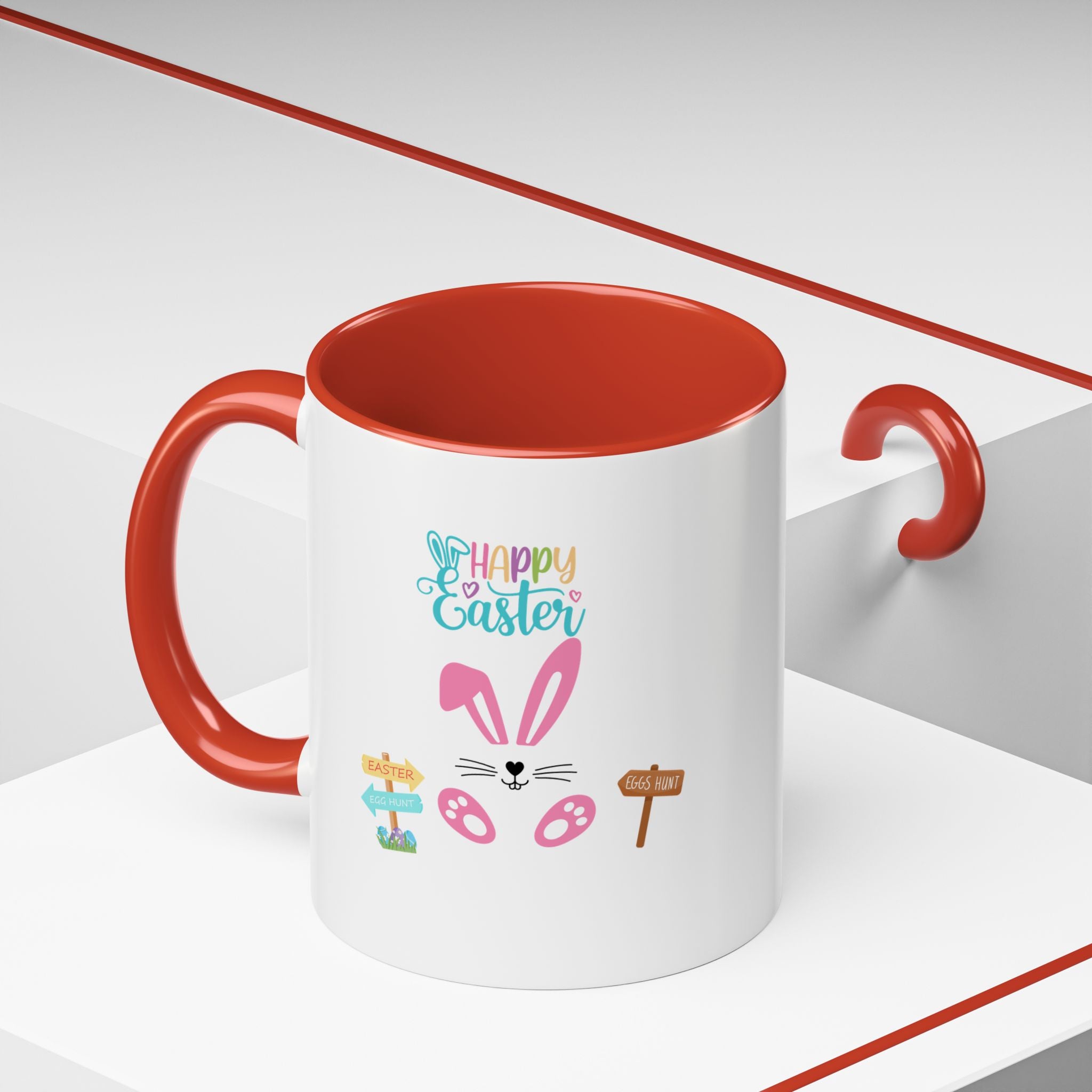 Follow Me To Hunt Accent Coffee Mug - 11oz & 15oz