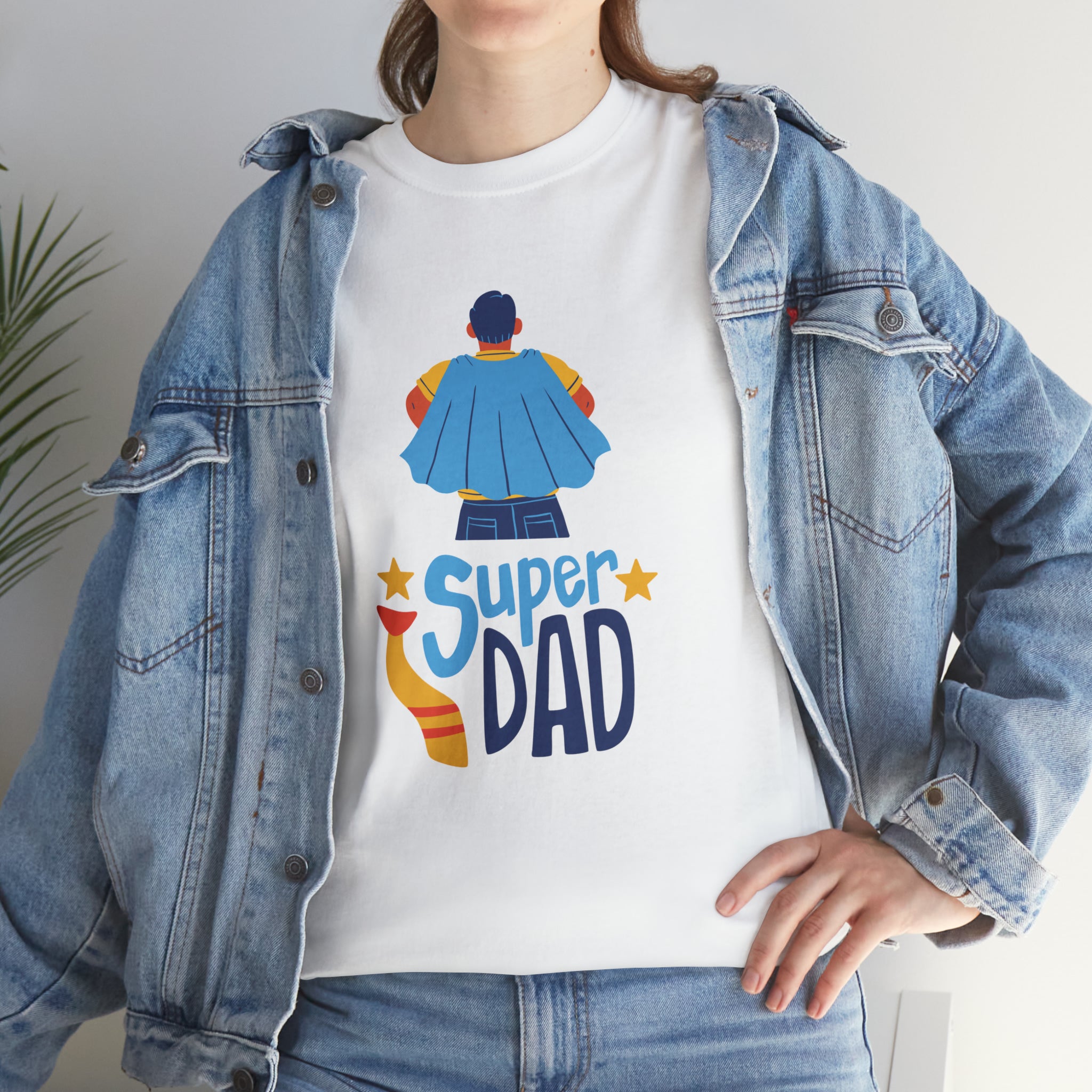 Super Dad Unisex Heavy Cotton Tee