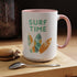 Surf Time Accent Coffee Mug (11, 15oz)