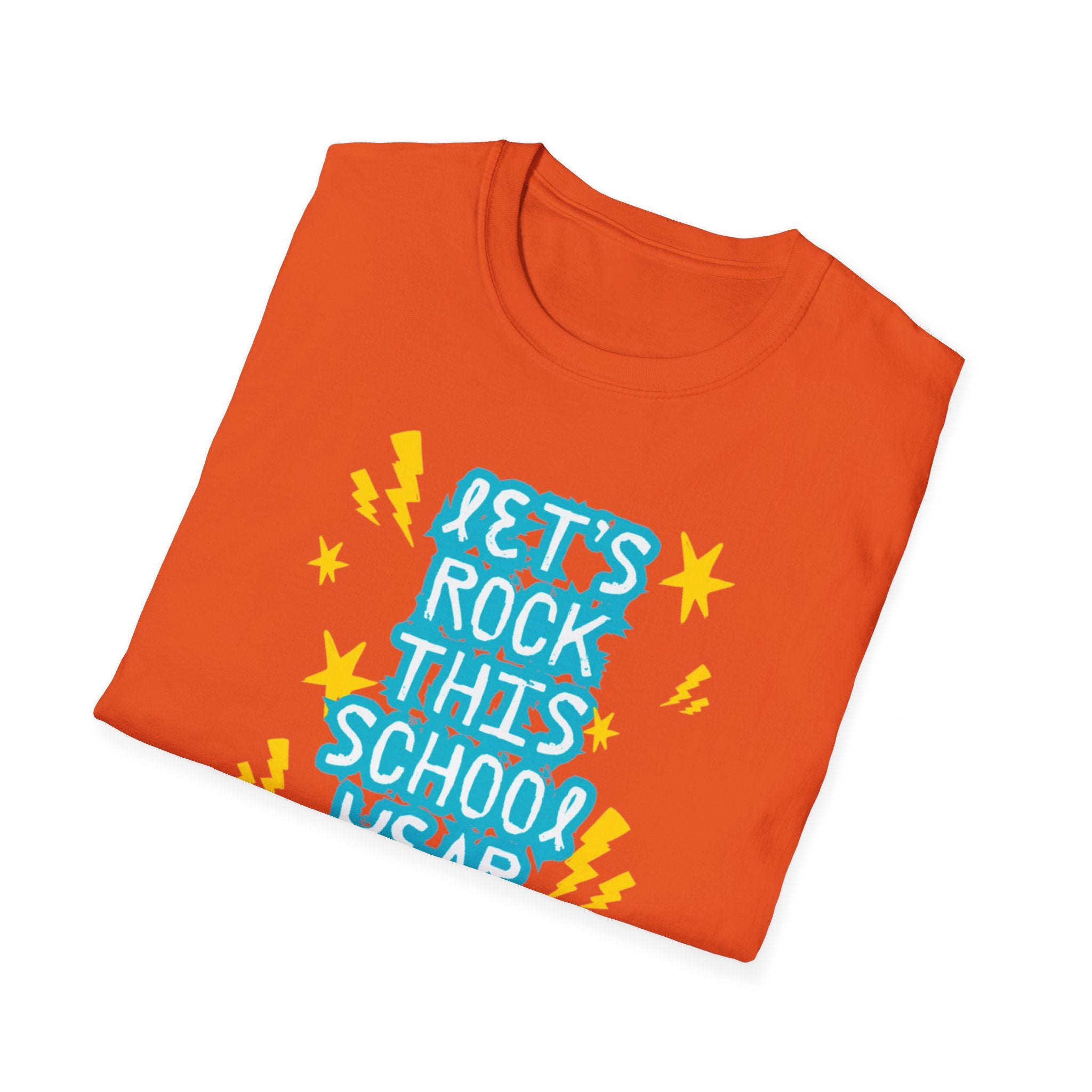 Let's Rock This School Year Unisex Softstyle T-Shirt