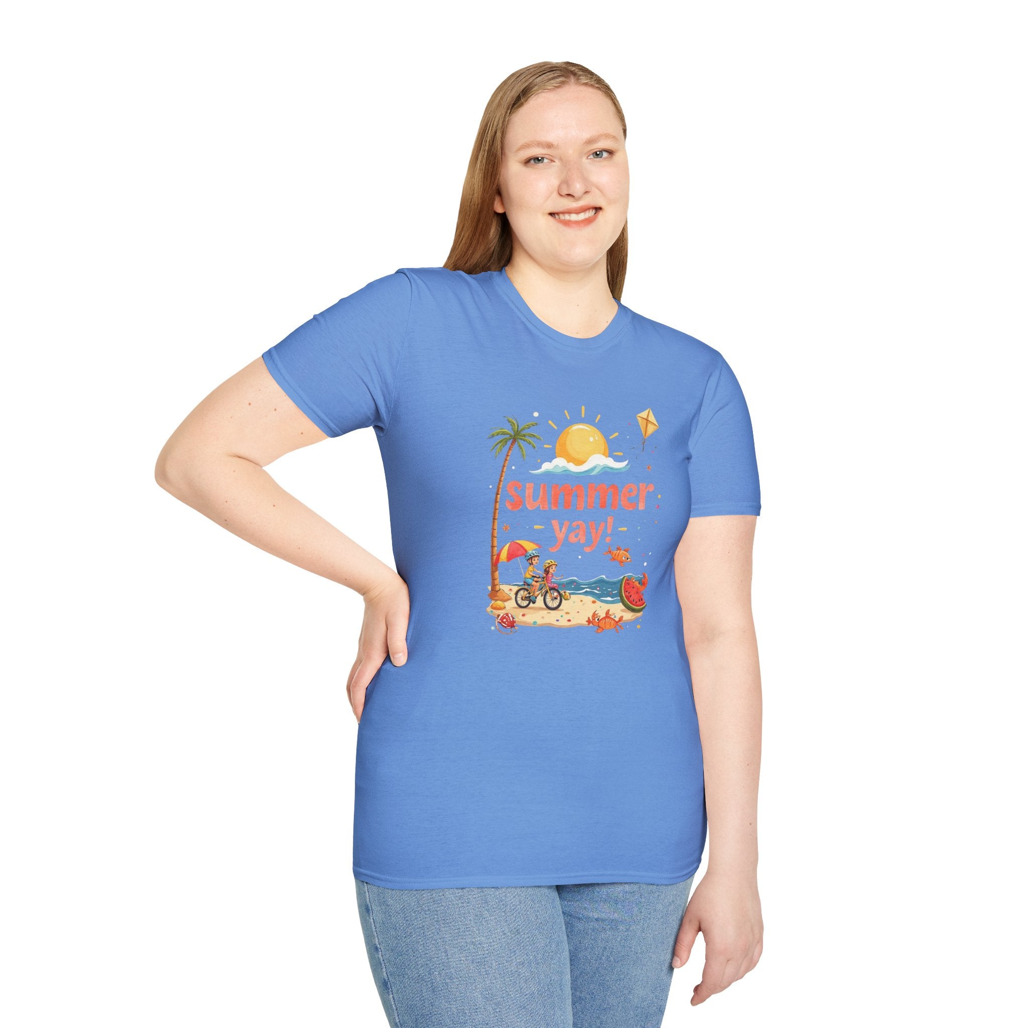 Summer Yay! T-Shirt - Unisex Softstyle Tee