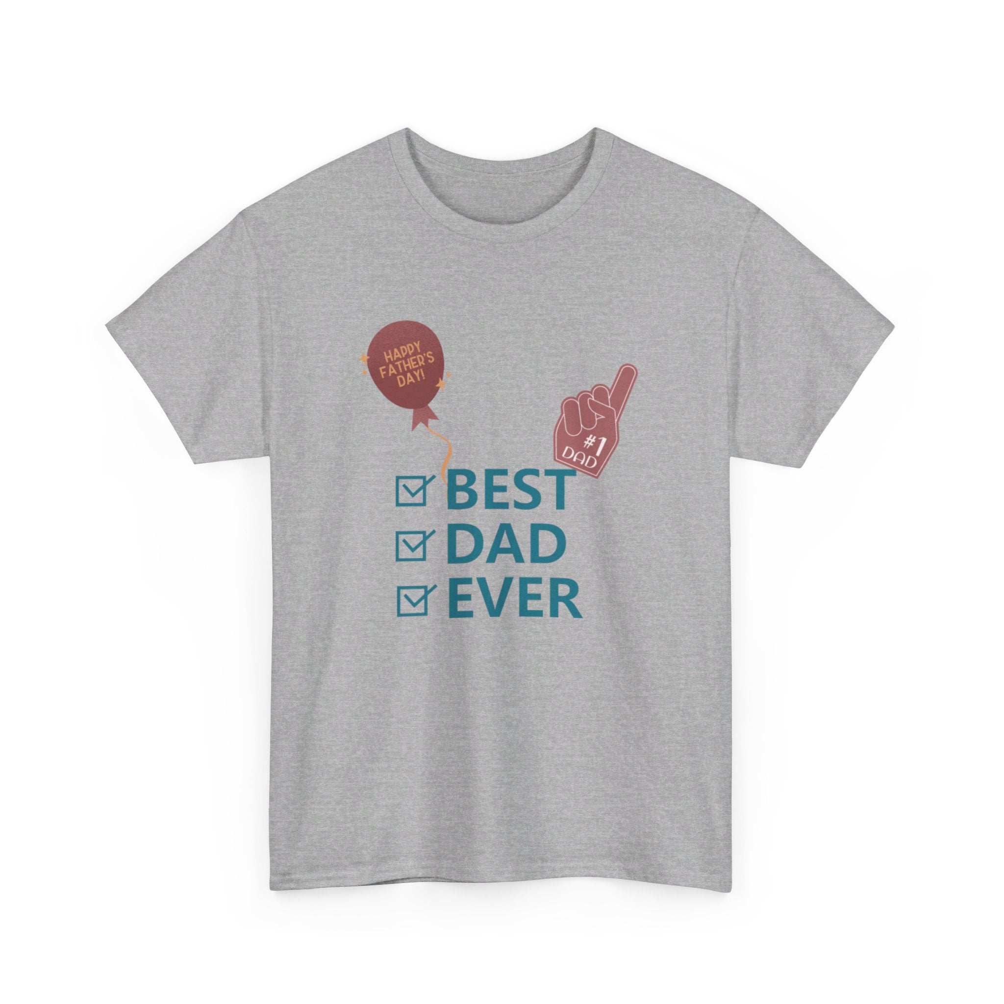 Best Dad Ever Unisex Heavy Cotton Tee