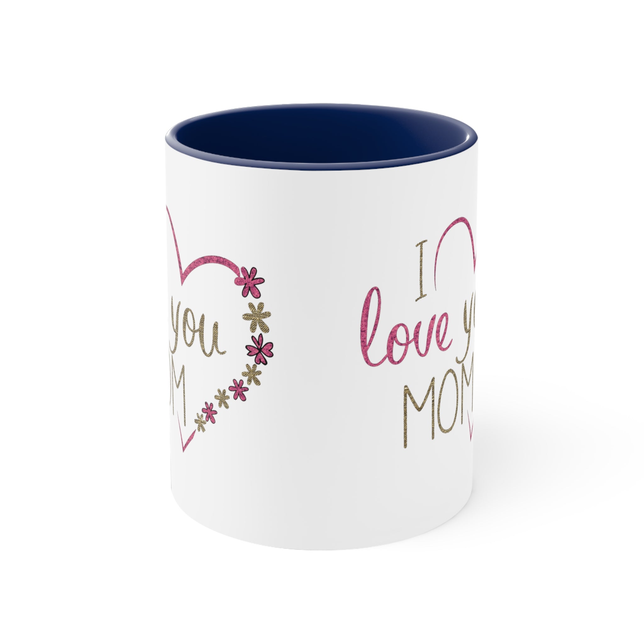 Mom, Happy Mother's Day Accent Coffee Mug, 11oz