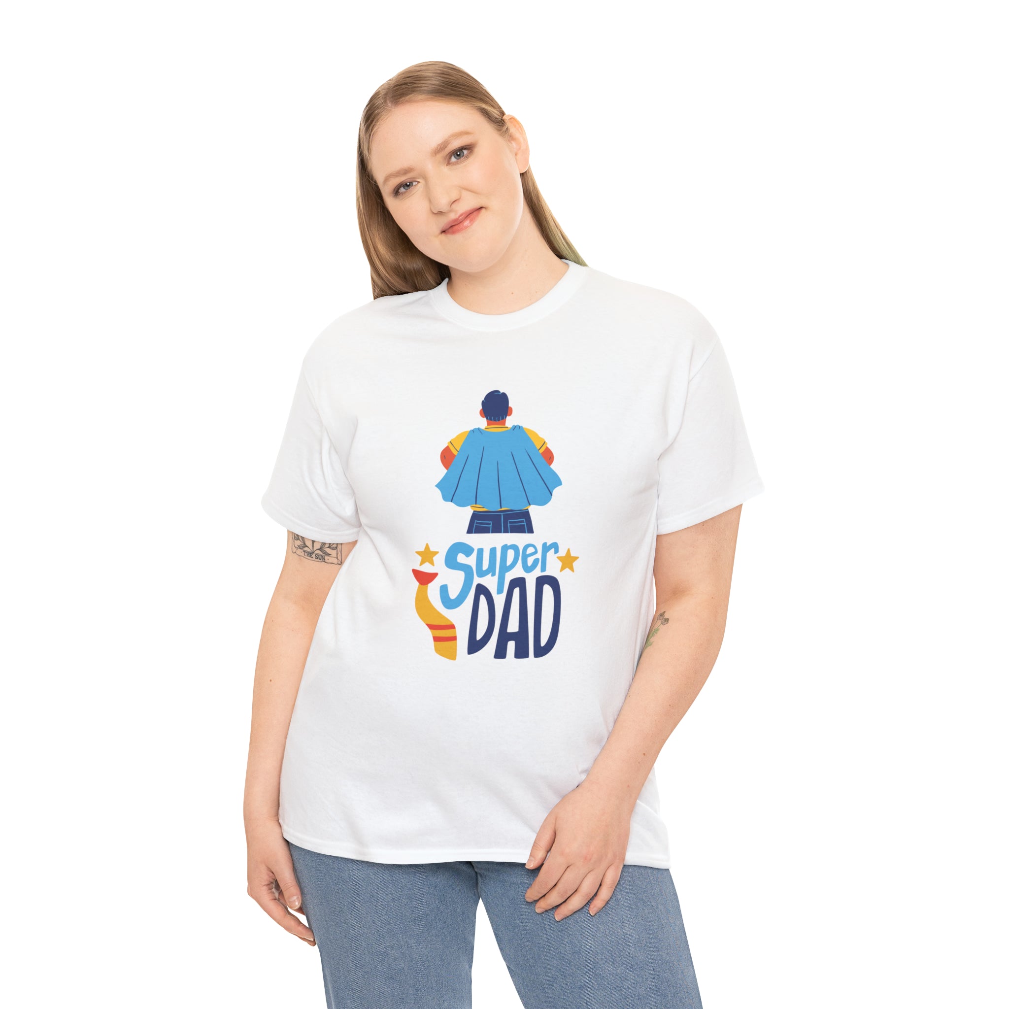 Super Dad Unisex Heavy Cotton Tee