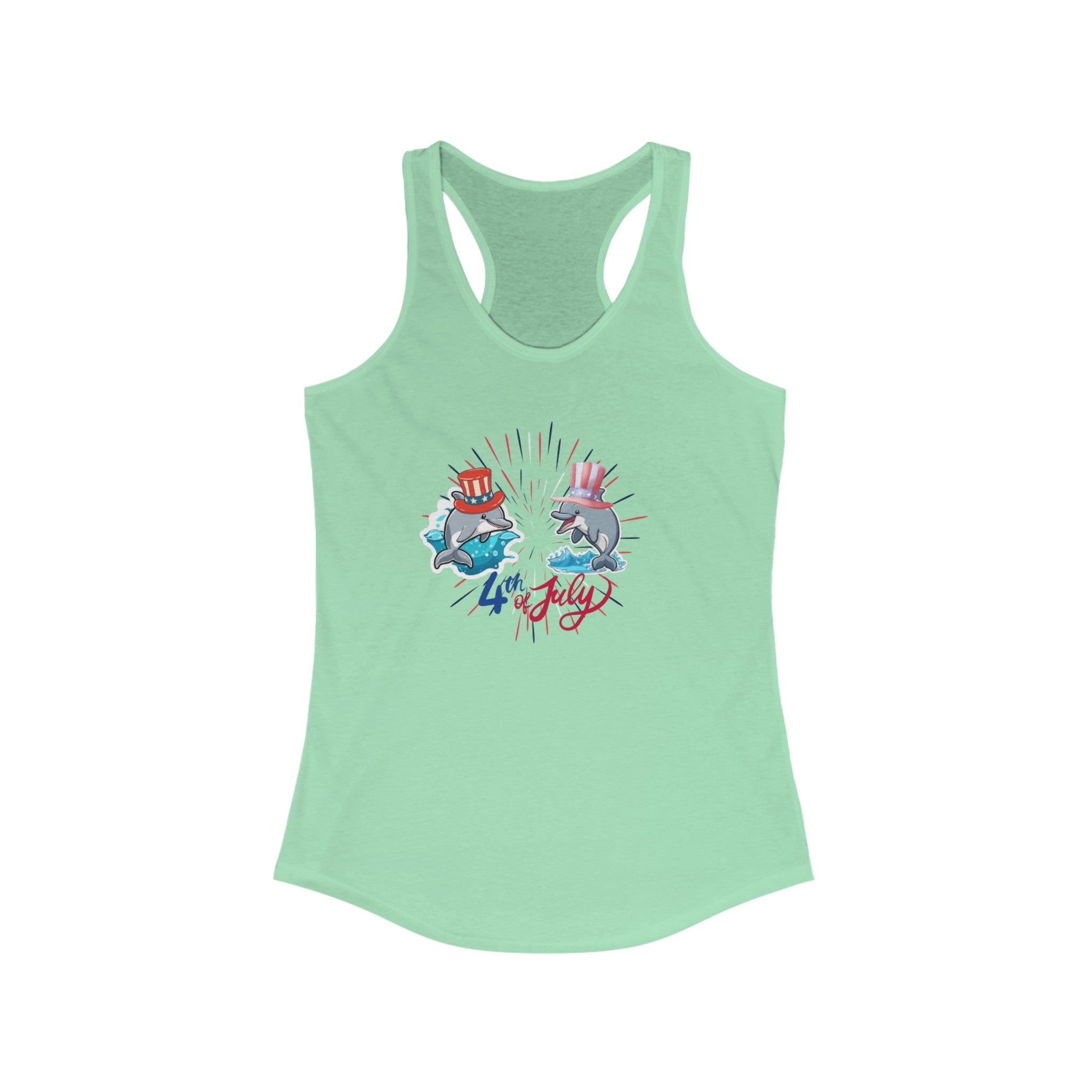 Splash 4th Of July Women's Ideal Racerback Tank