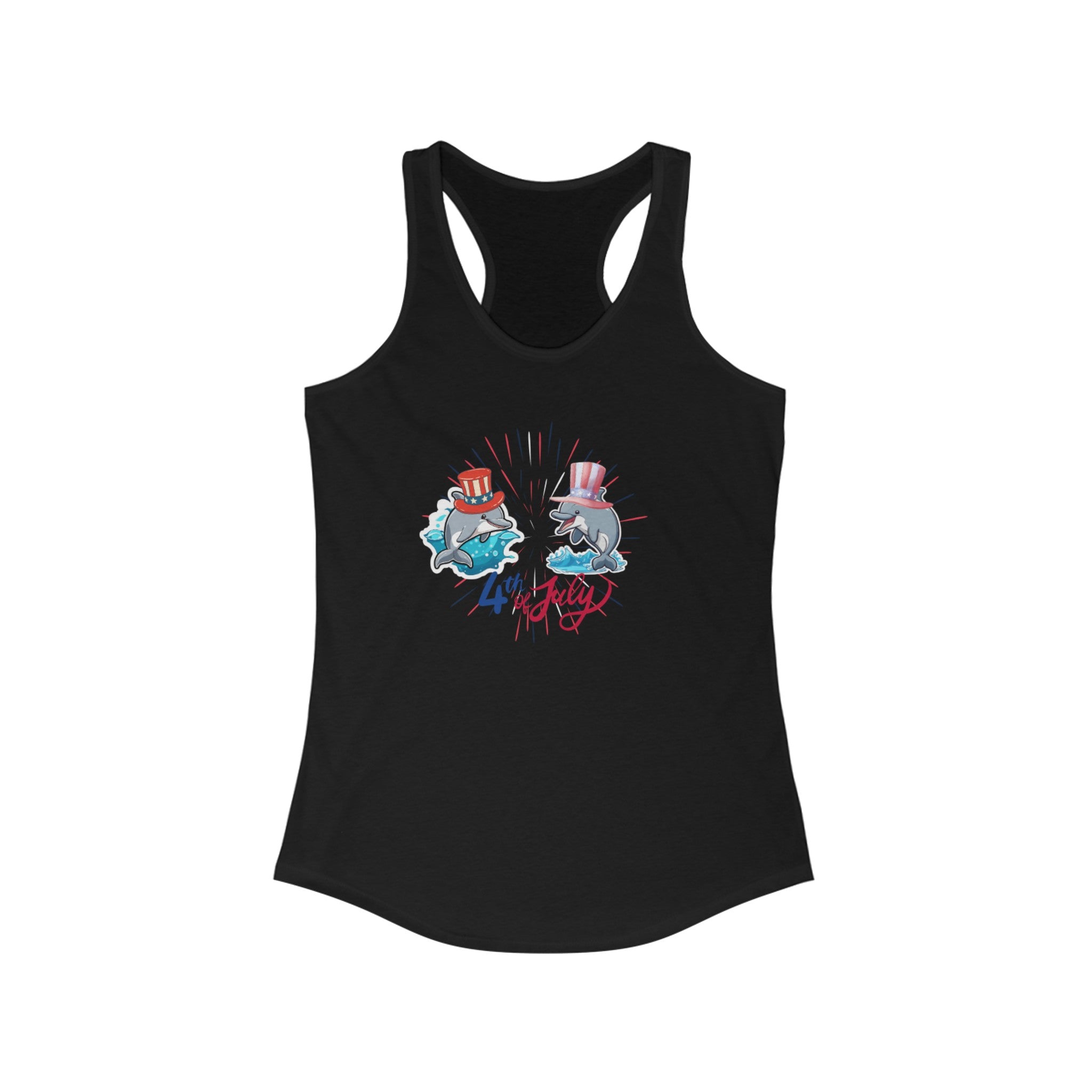 Splash 4th Of July Women's Ideal Racerback Tank