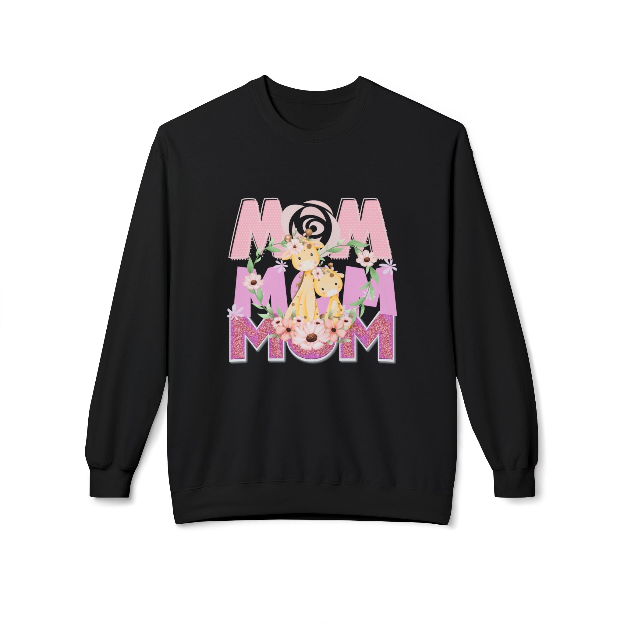 Floral Mom Crewneck Sweatshirt - Midweight & Softstyle