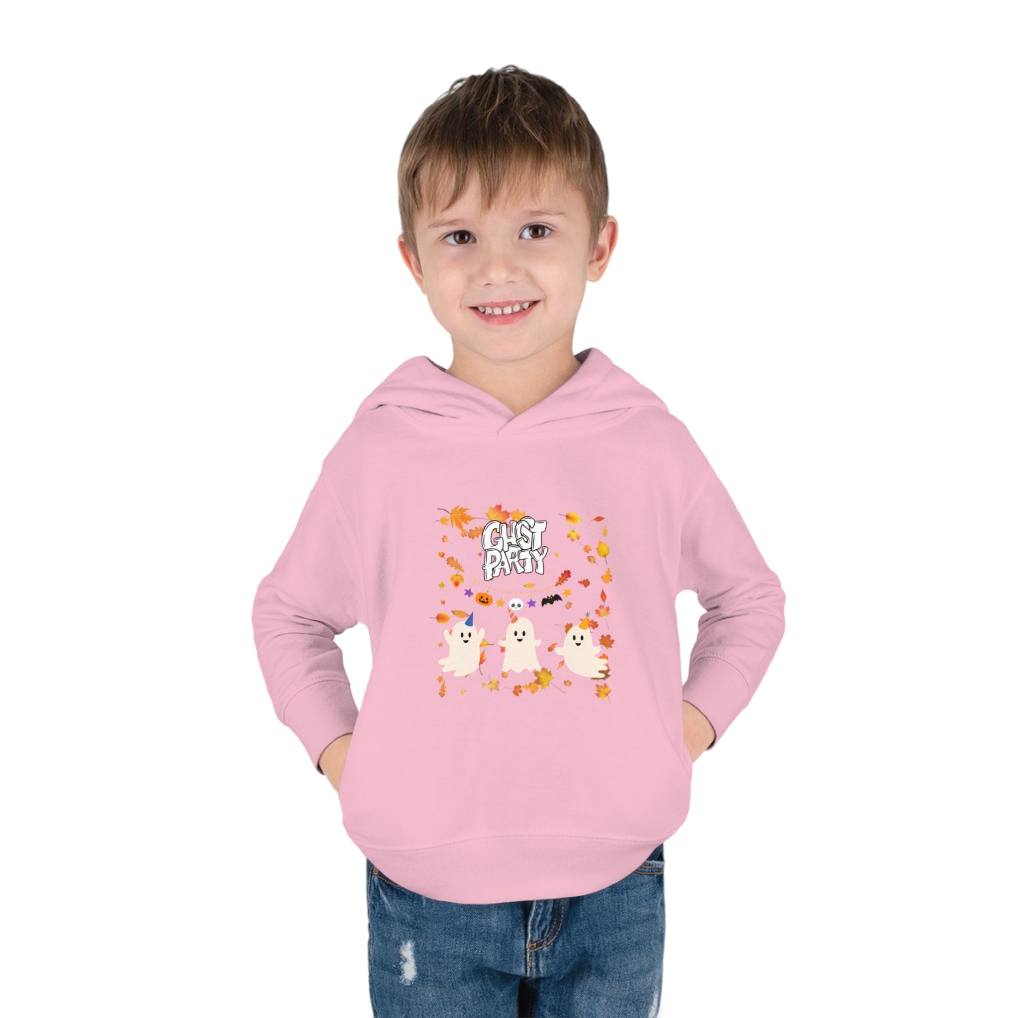 Ghost Party Toddler Pullover Fleece Hoodie